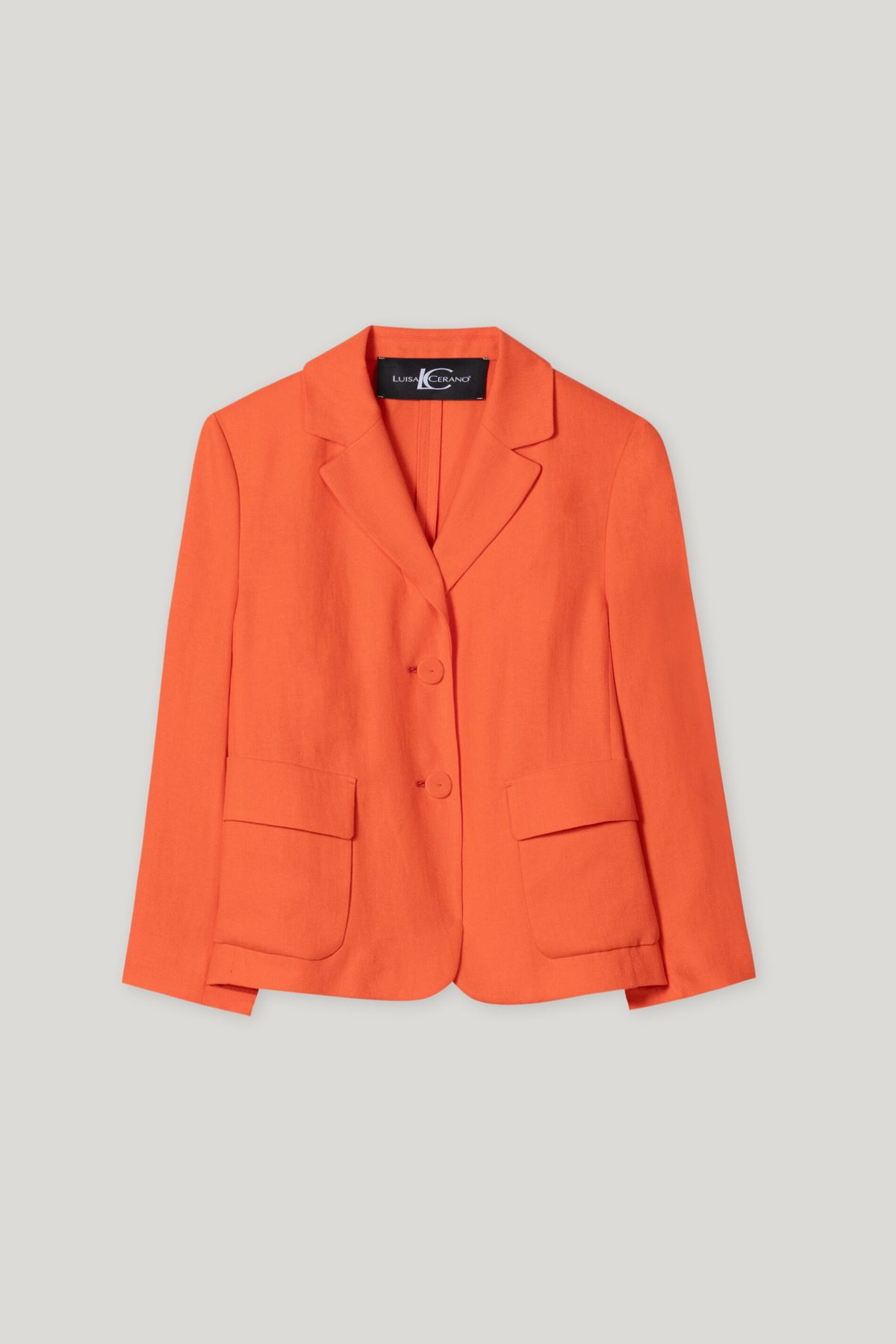Blazer aus Leinen-Mix - hibiscus - Standard | Artikel Front