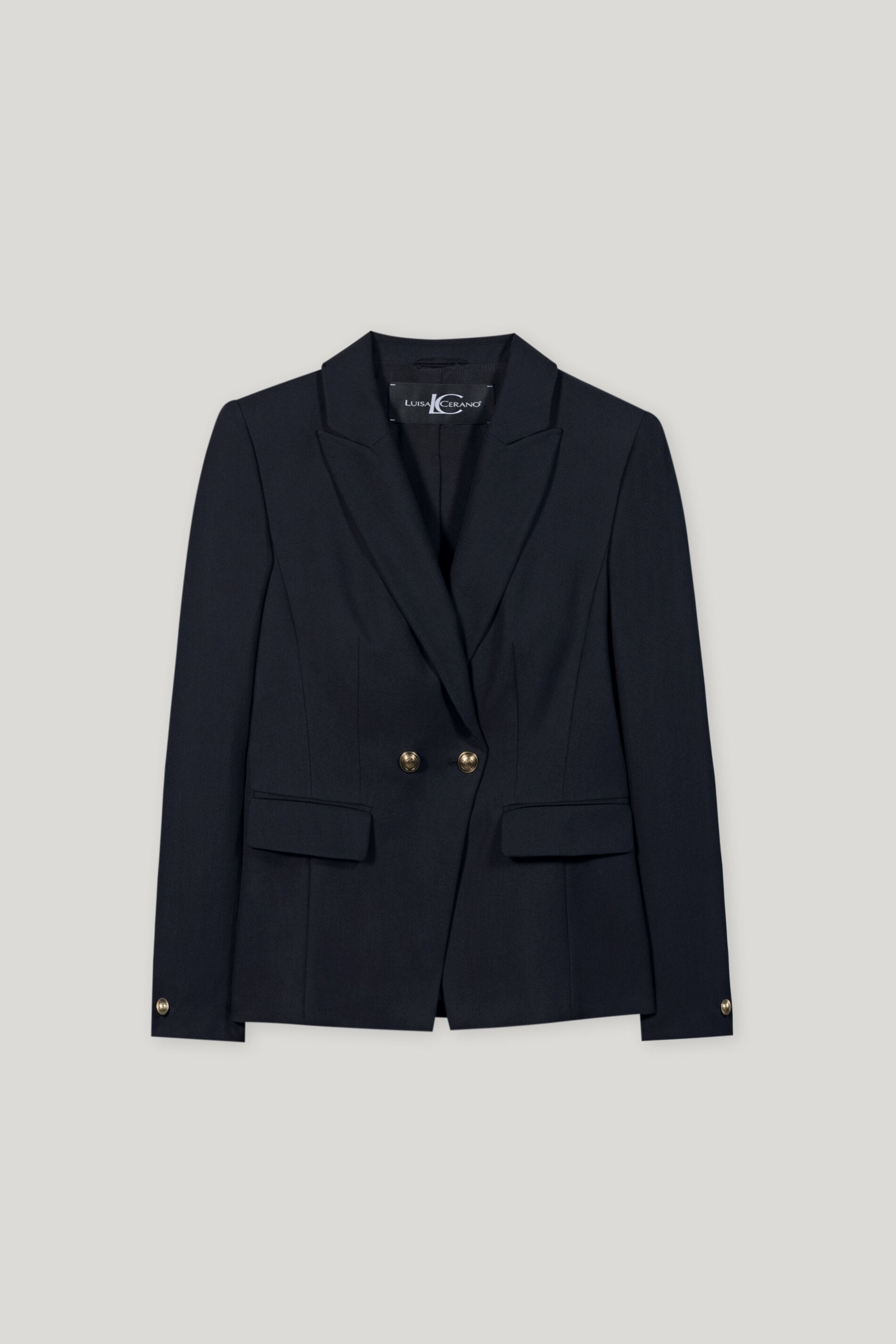 Gabardine-Blazer - dark blue - Standard | Artikel Front