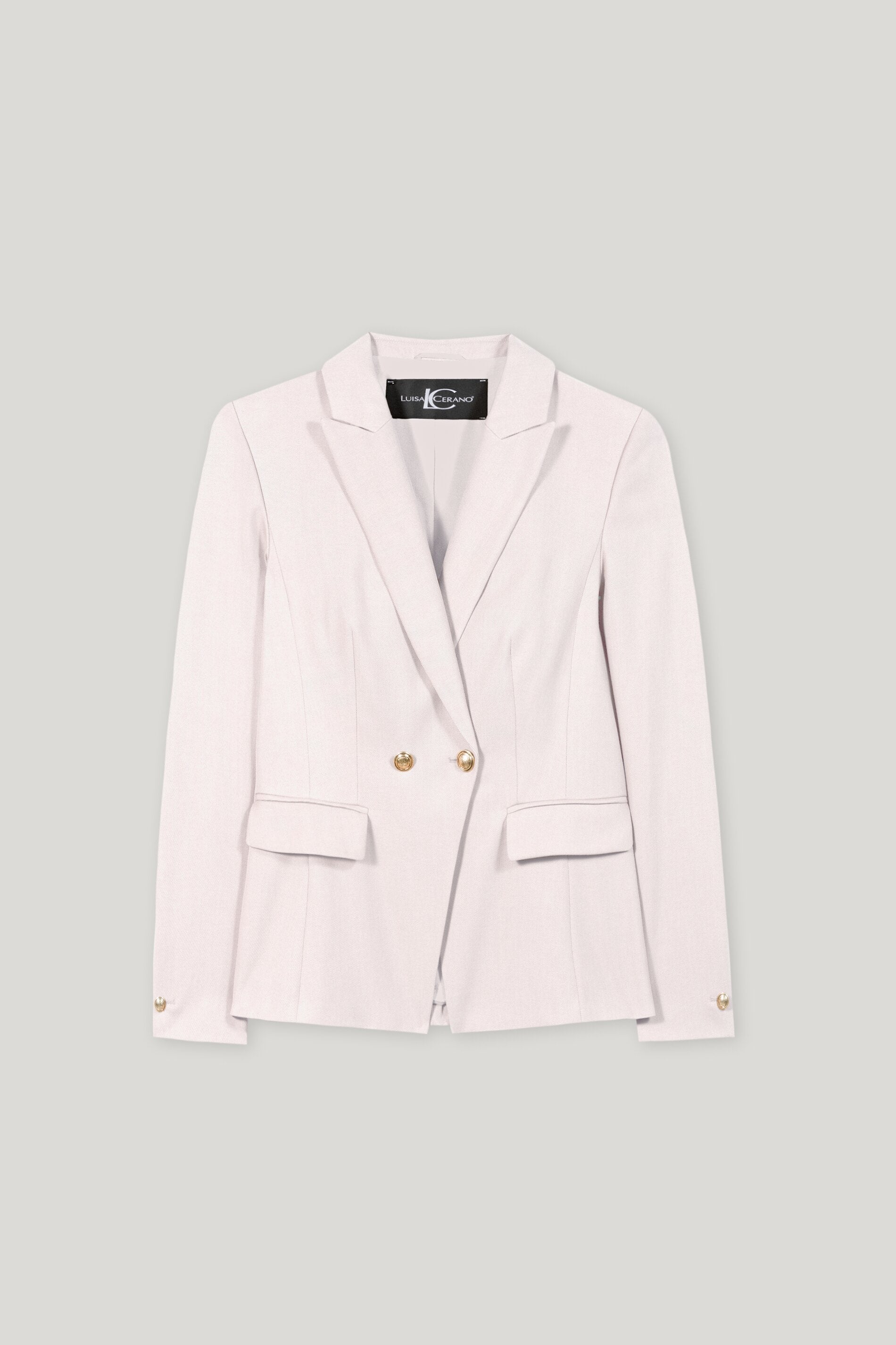 Gabardine-Blazer - creamy powder - Standard | Artikel Front