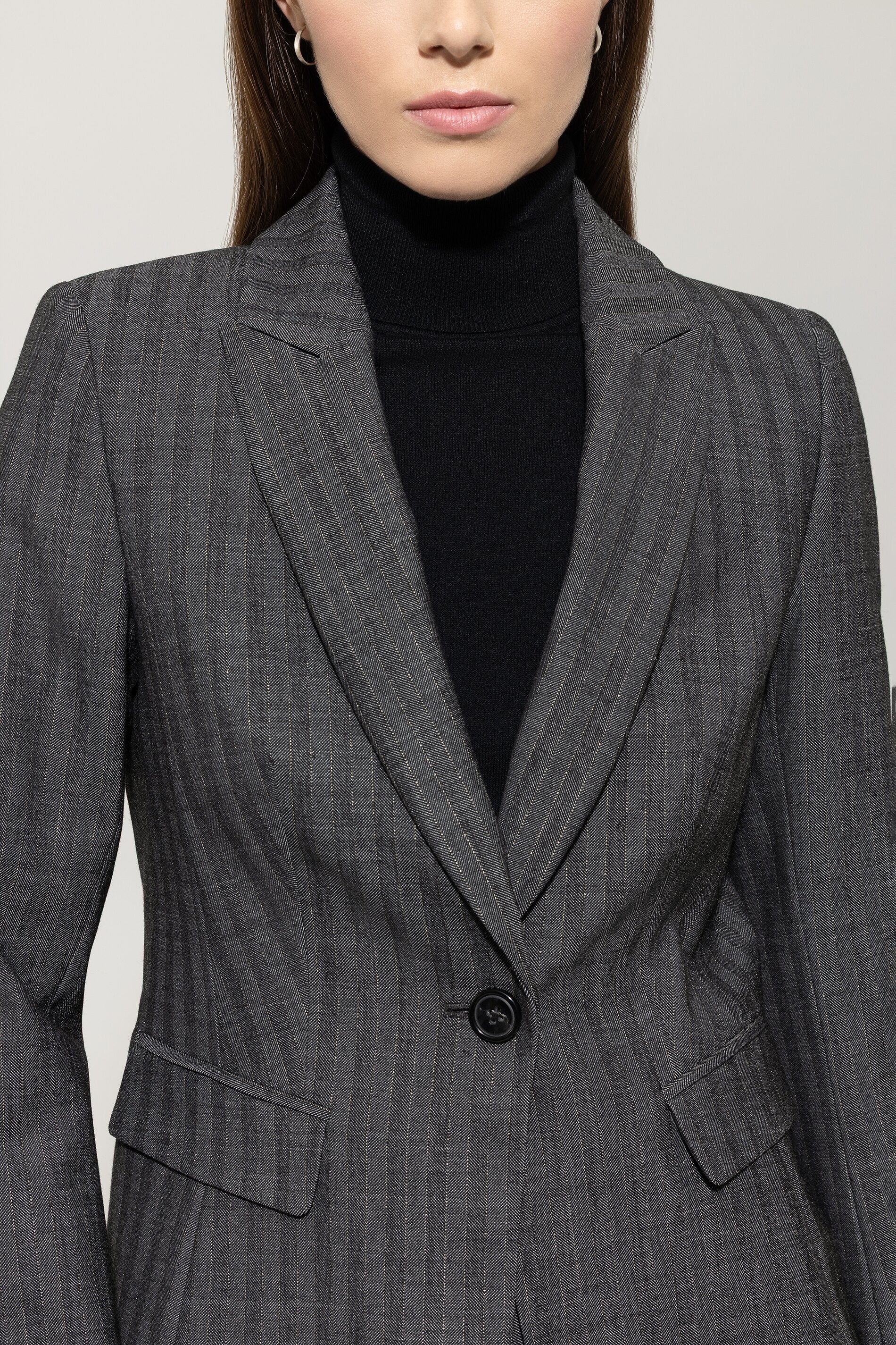 Blazer mit Nadelstreifen - multi - Standard | Model Detail