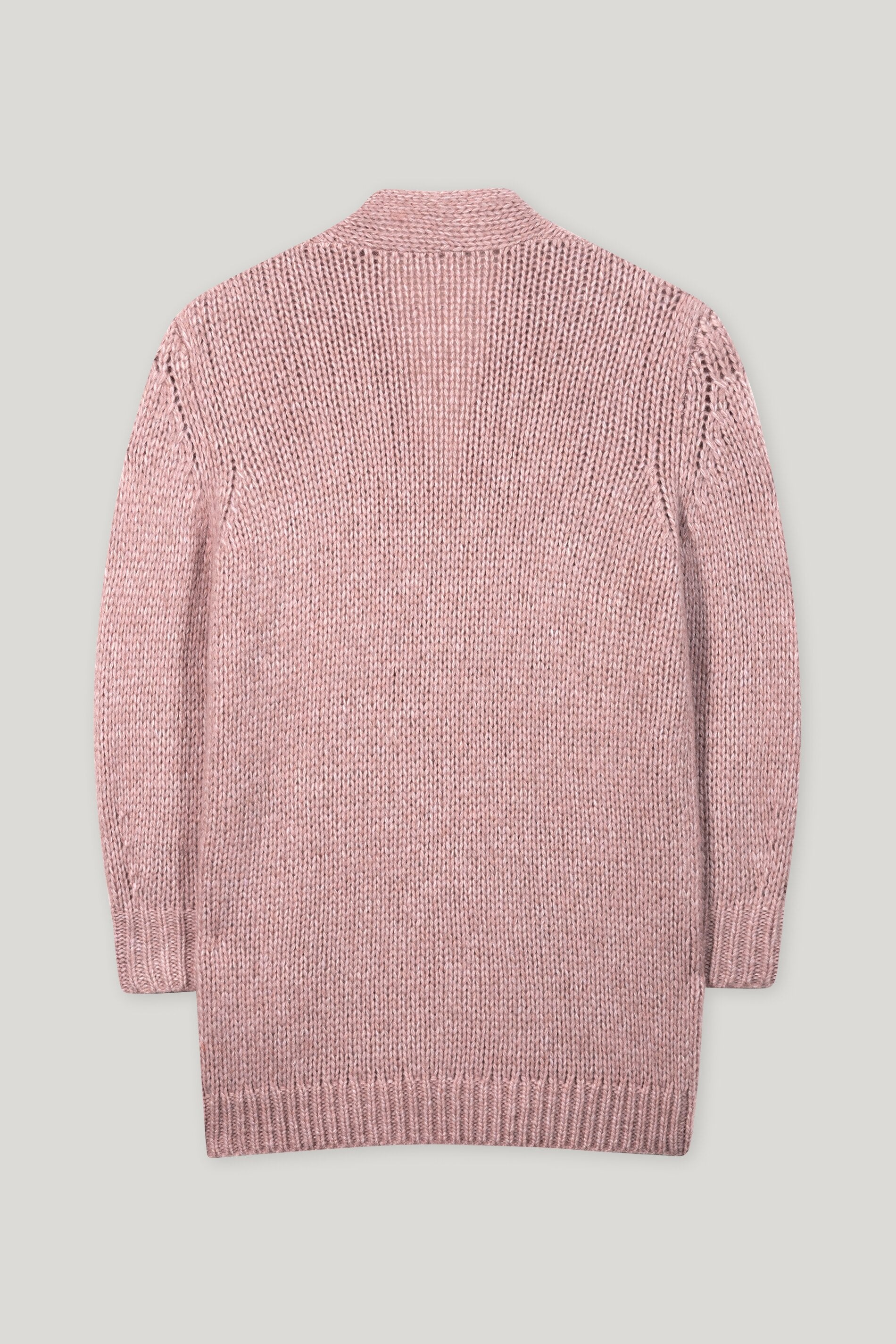 Long-Cardigan mit Open-Front - rosewood - Standard | Artikel Rück