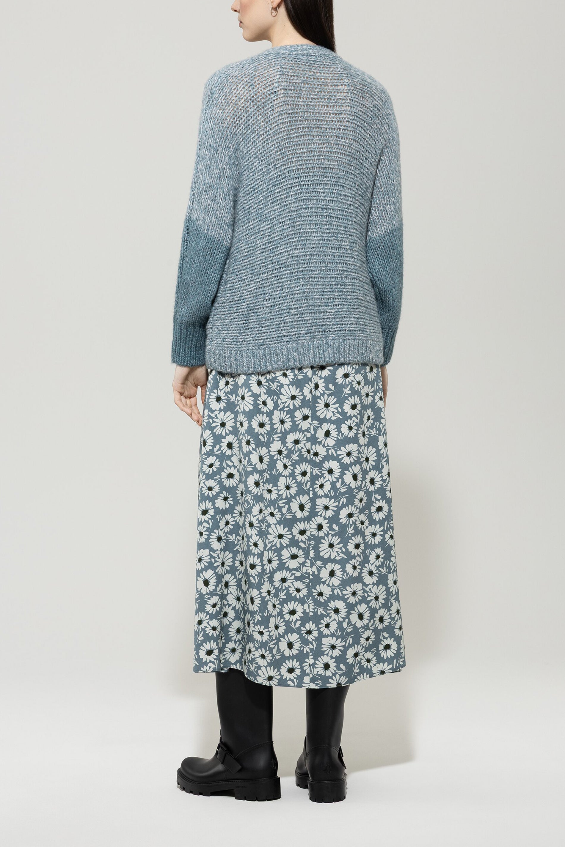 Cardigan mit Degradé-Effekt - multi - Standard | Model Rück