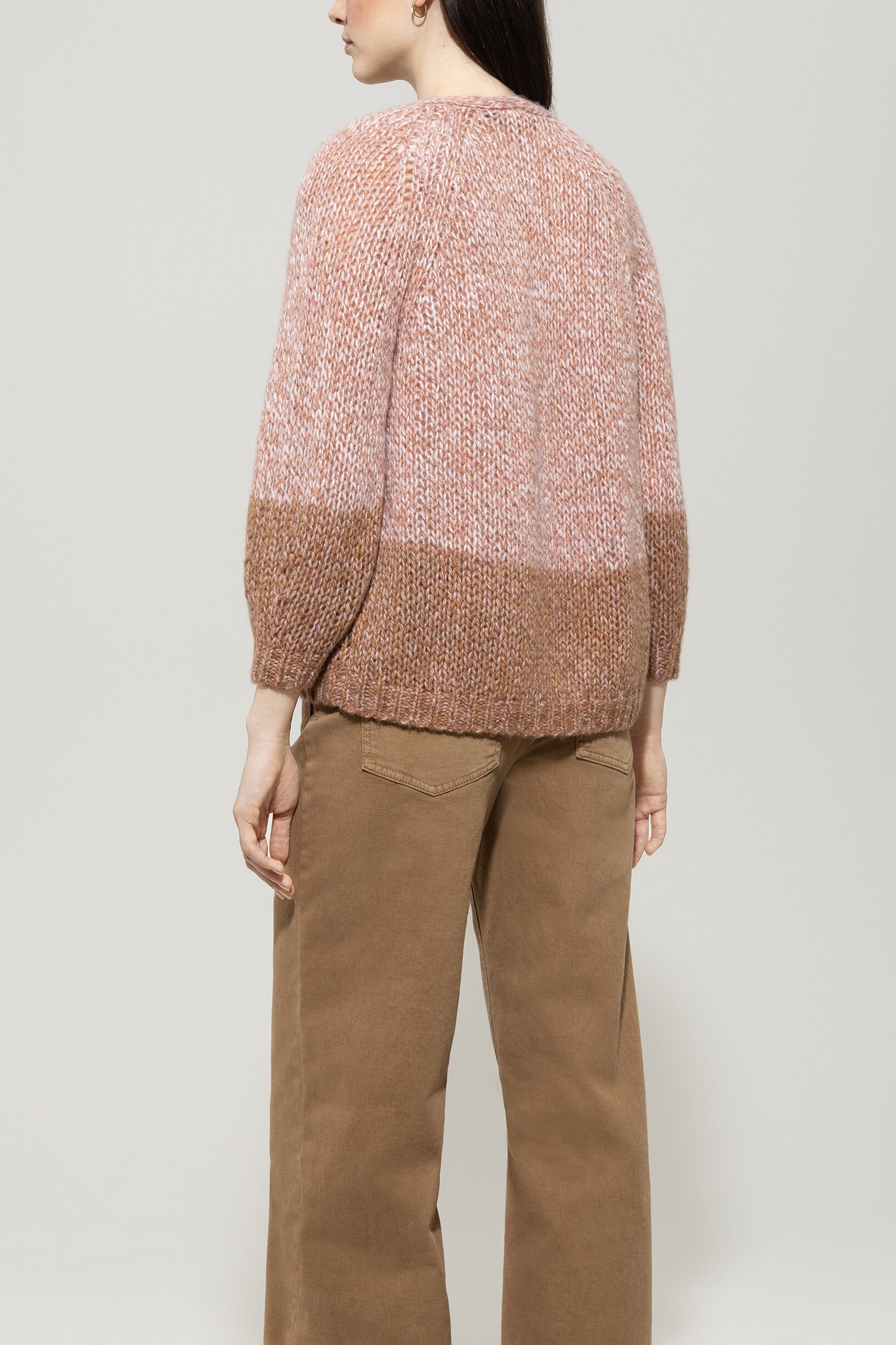 Cardigan mit Degradé-Effekt - multi - Standard | Model Rück