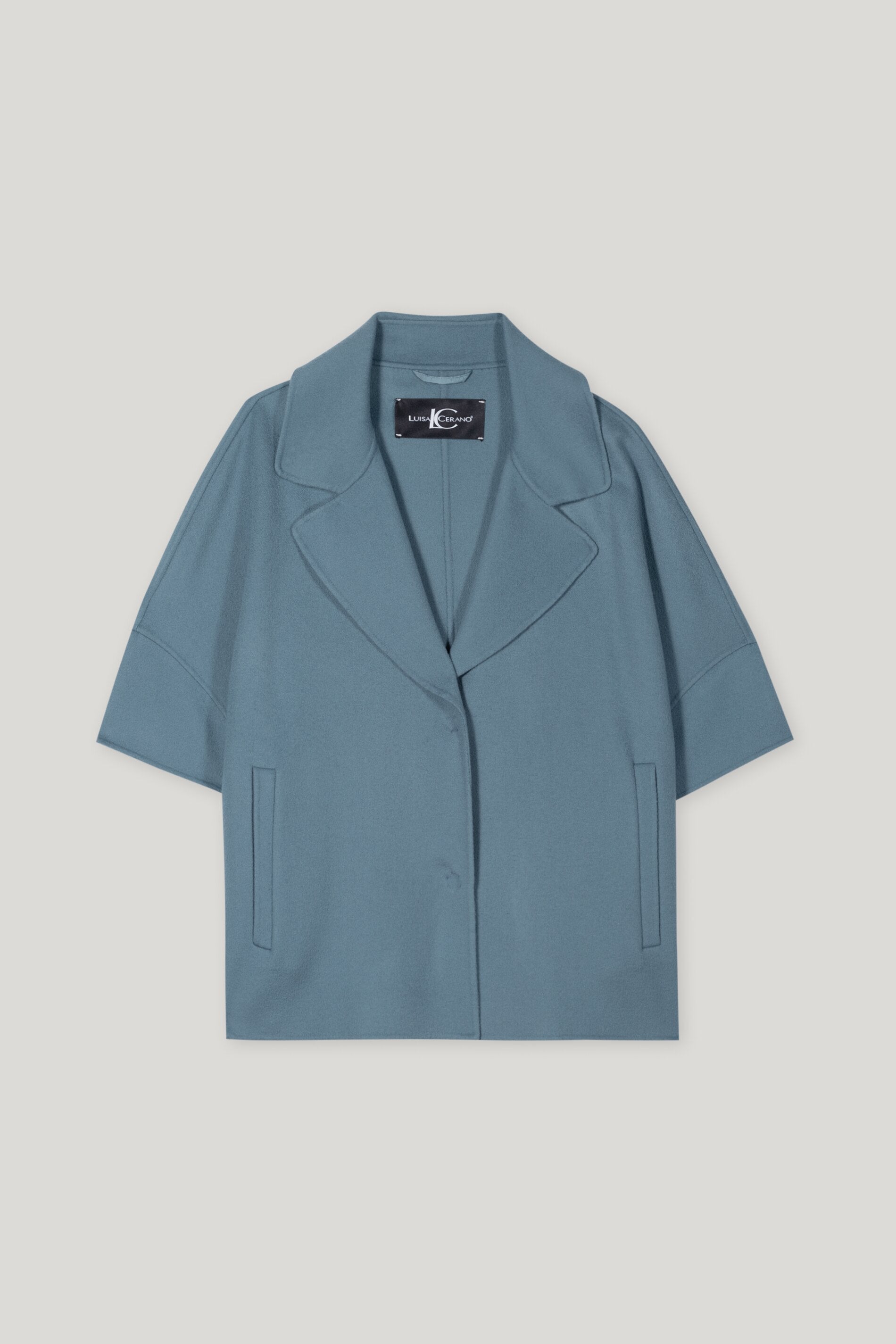 Doubleface-Cape - greyish blue - Standard | Artikel Front