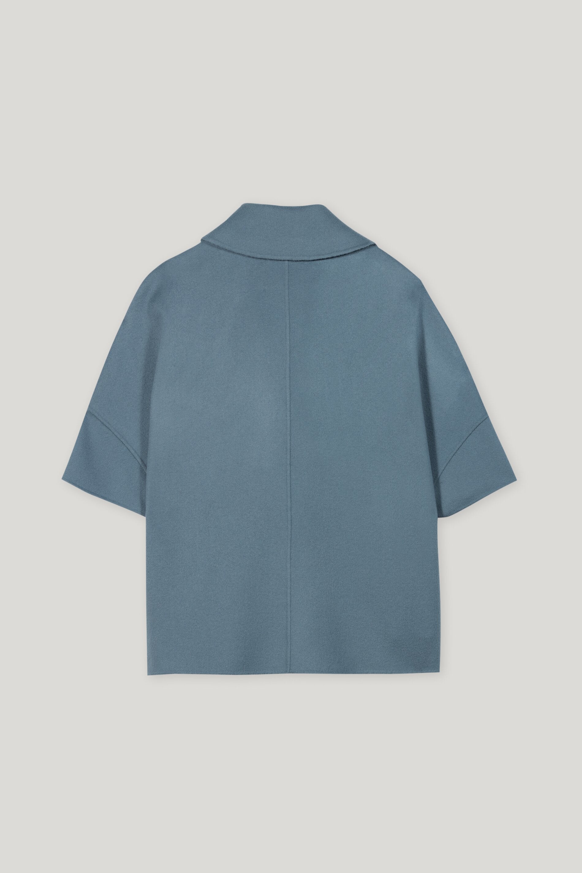 Doubleface-Cape - greyish blue - Standard | Artikel Rück