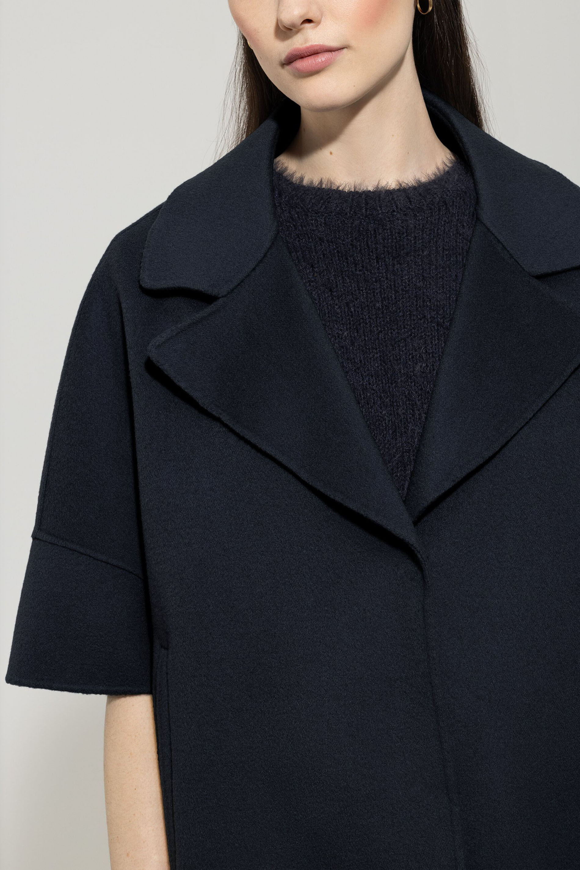 Doubleface-Cape - dark blue - Standard | Model Detail