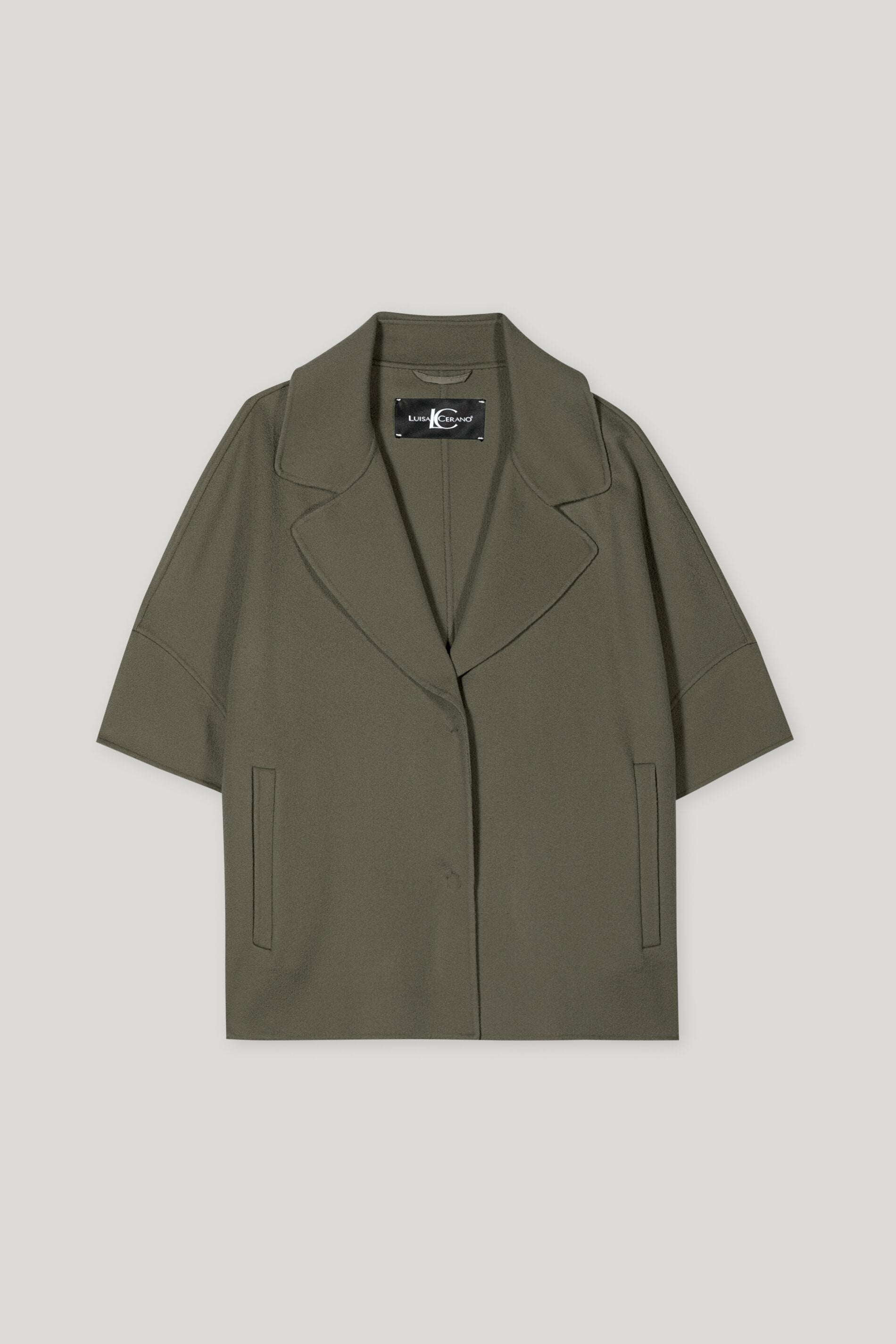 Doubleface-Cape - cool khaki - Standard | Artikel Front