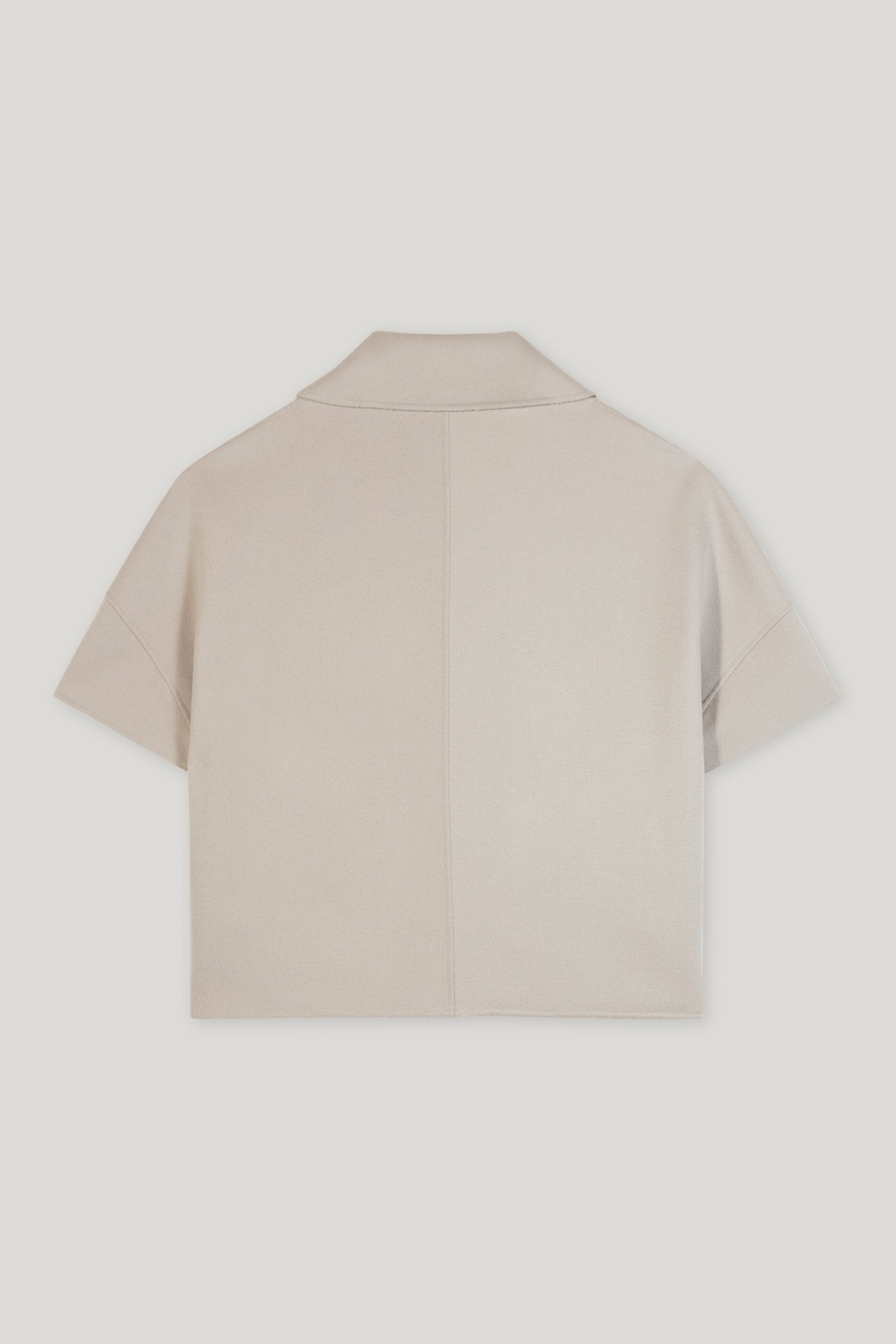 Doubleface-Cape - oyster - Standard | Artikel Rück