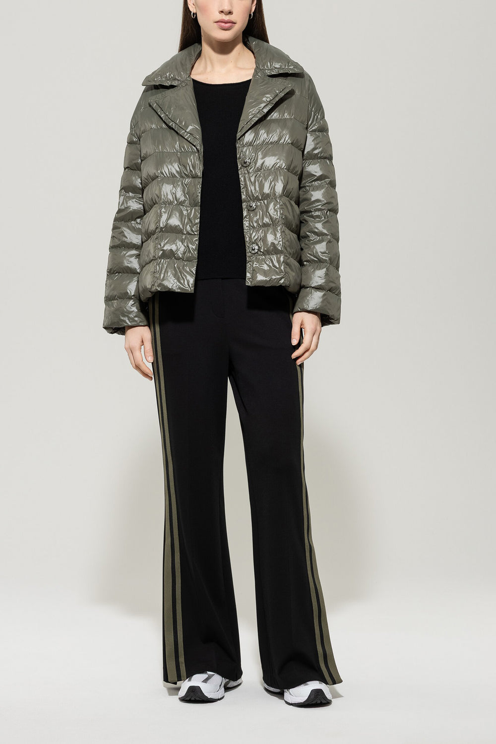 Outdoor-Steppjacke - cool khaki - Standard