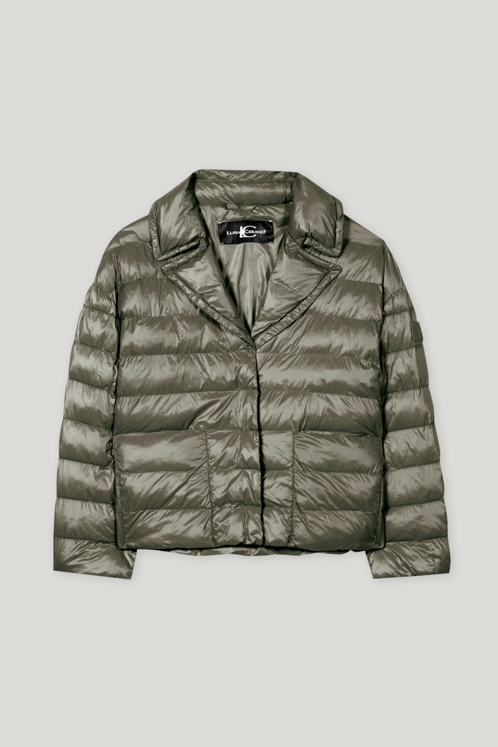 Outdoor-Steppjacke - cool khaki - Standard | Artikel Front
