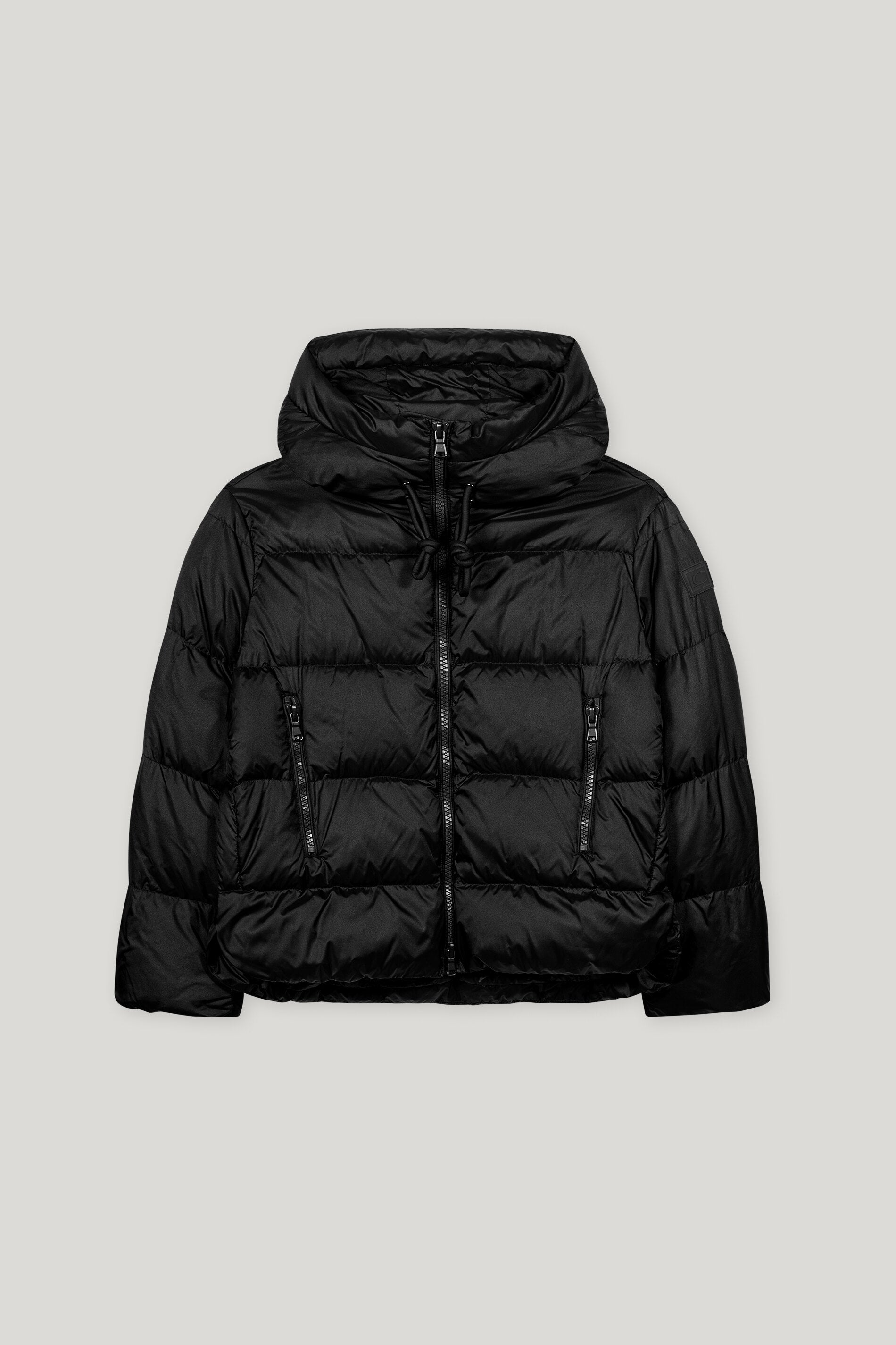 Outdoor-Daunenjacke - deep black - Standard | Artikel Front