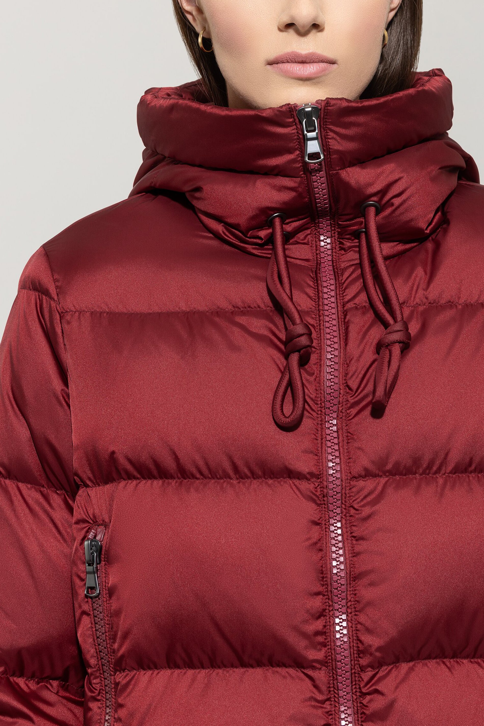 Outdoor-Daunenjacke - berry red - Standard | Model Detail