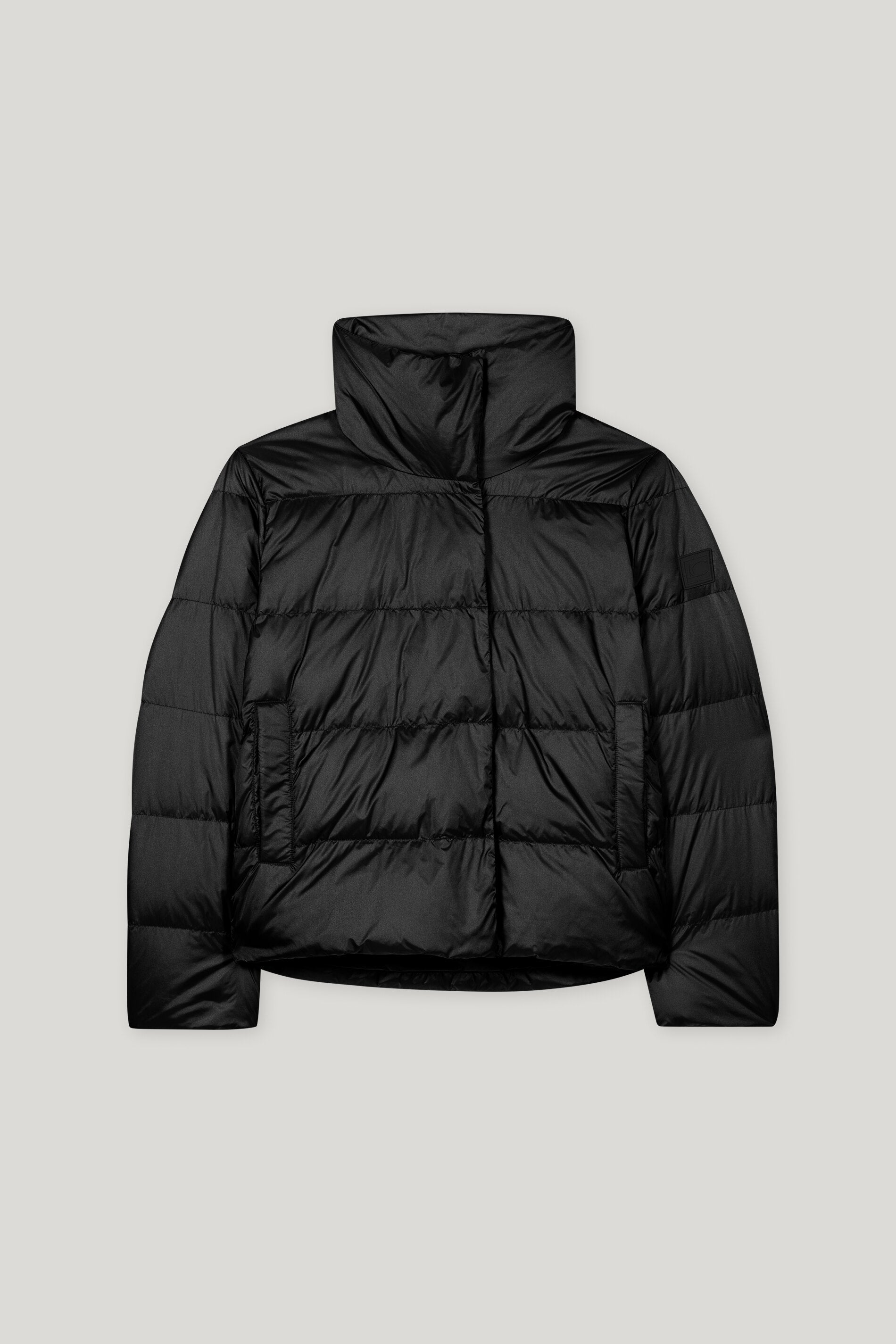 Outdoor-Daunenjacke - deep black - Standard | Artikel Front