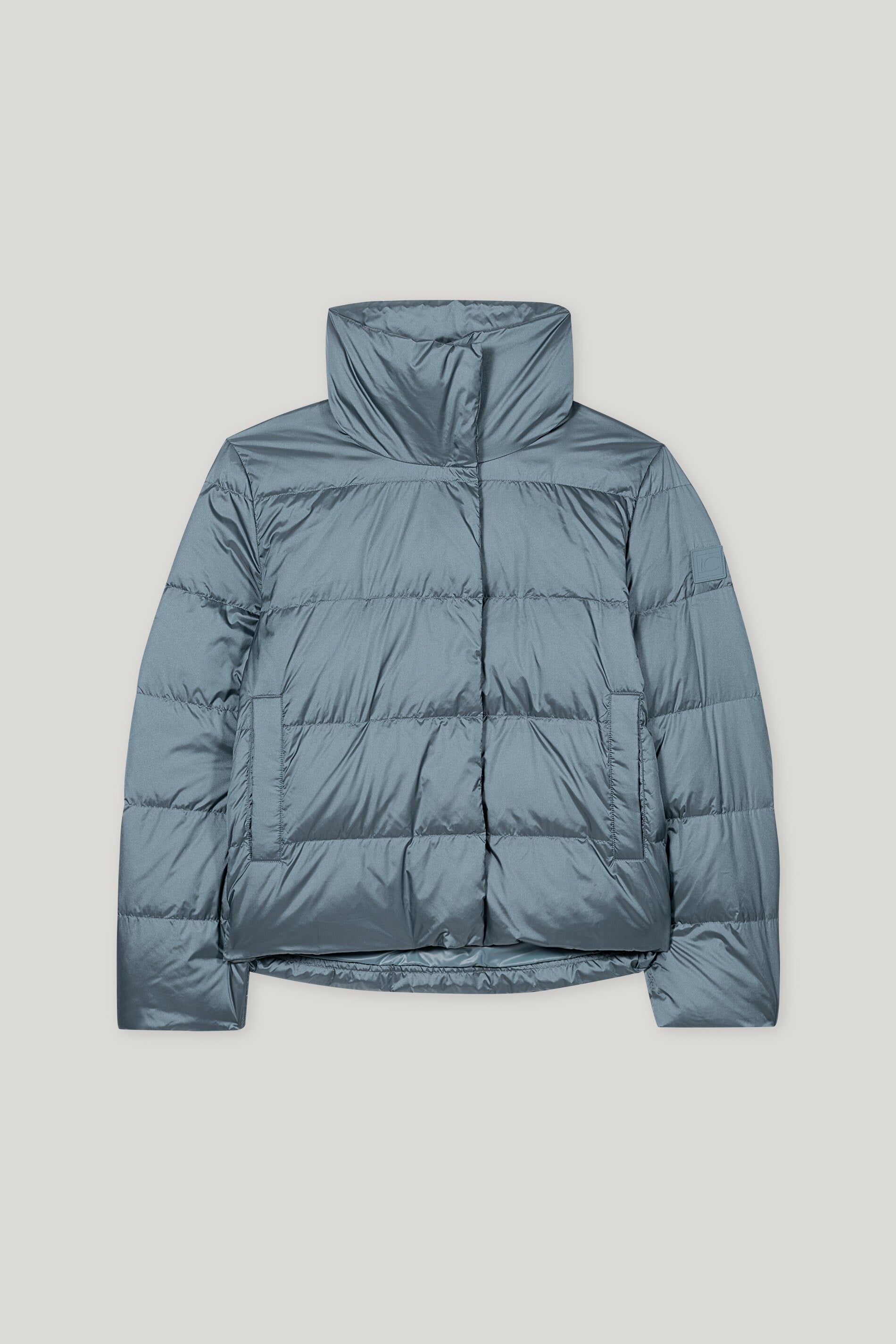 Outdoor-Daunenjacke - greyish blue - Standard | Artikel Front