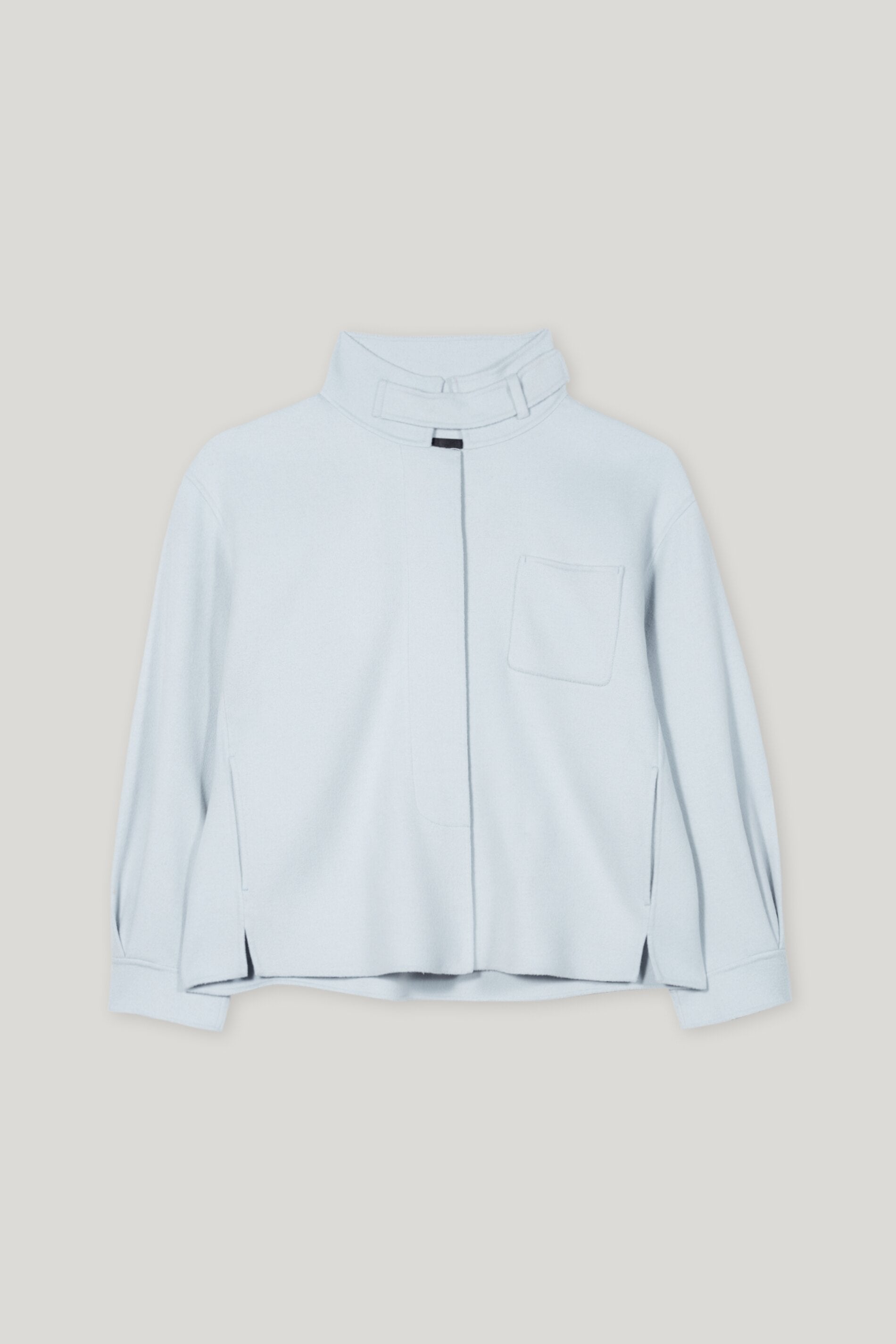 Doubleface-Hemdjacke - light blue - Standard | Artikel Front