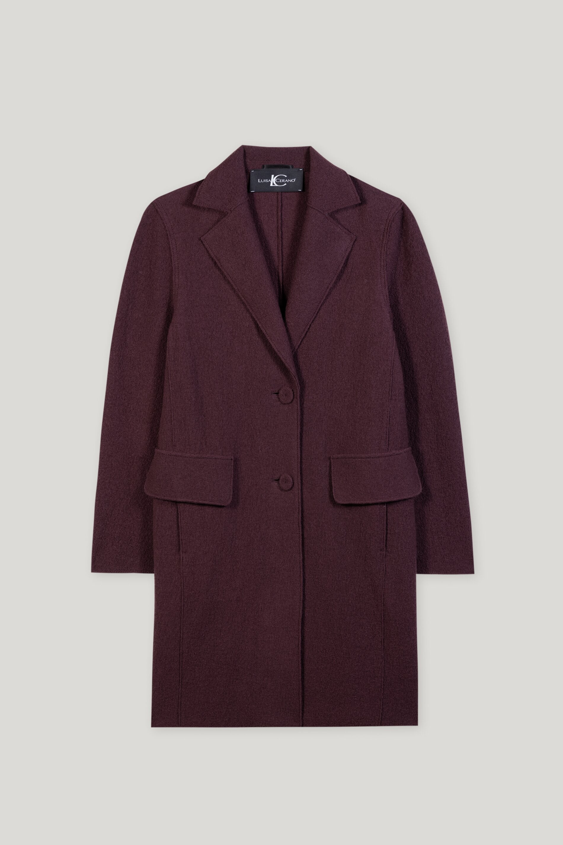 Woll-Blazermantel - burgundy - Standard | Artikel Front