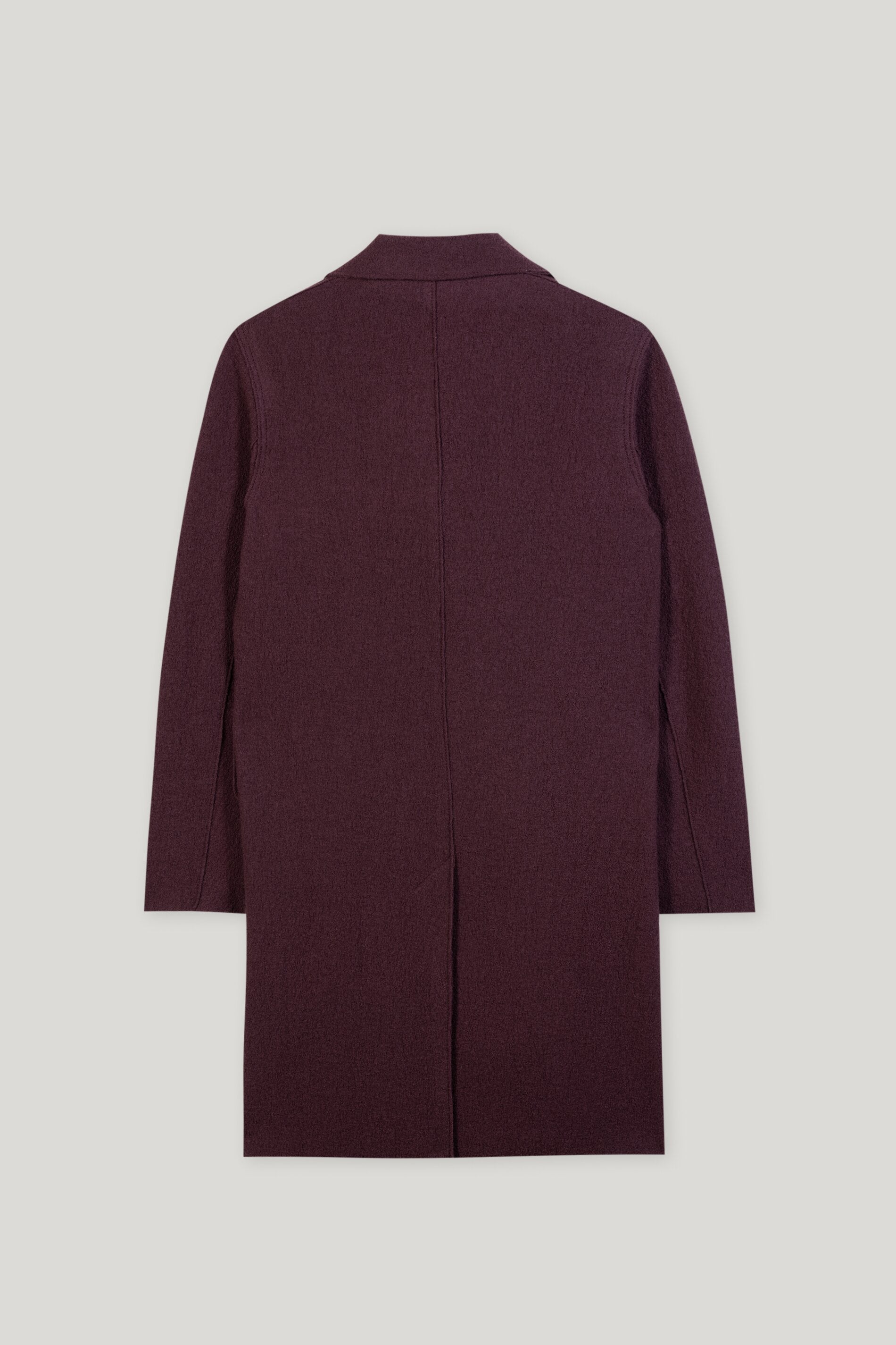 Woll-Blazermantel - burgundy - Standard | Artikel Rück