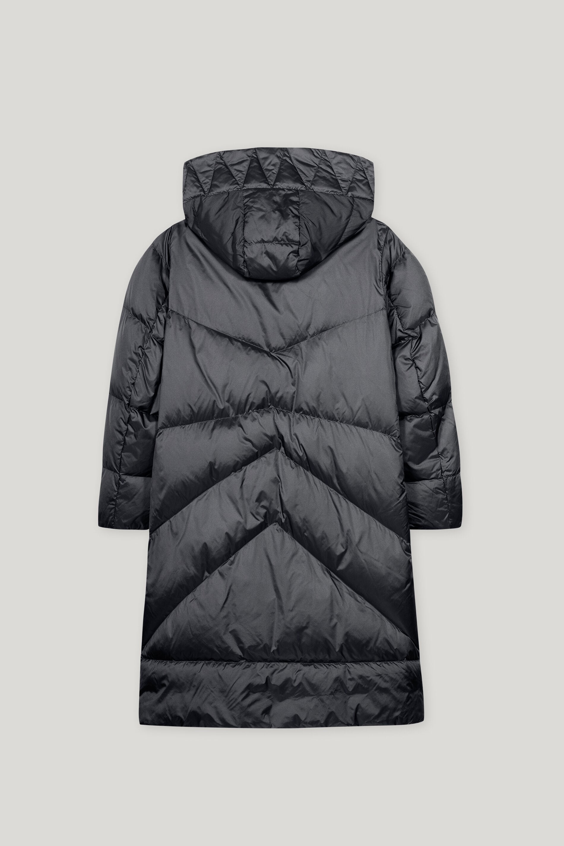 Outdoor-Daunenmantel - urban grey - Standard | Artikel Rück