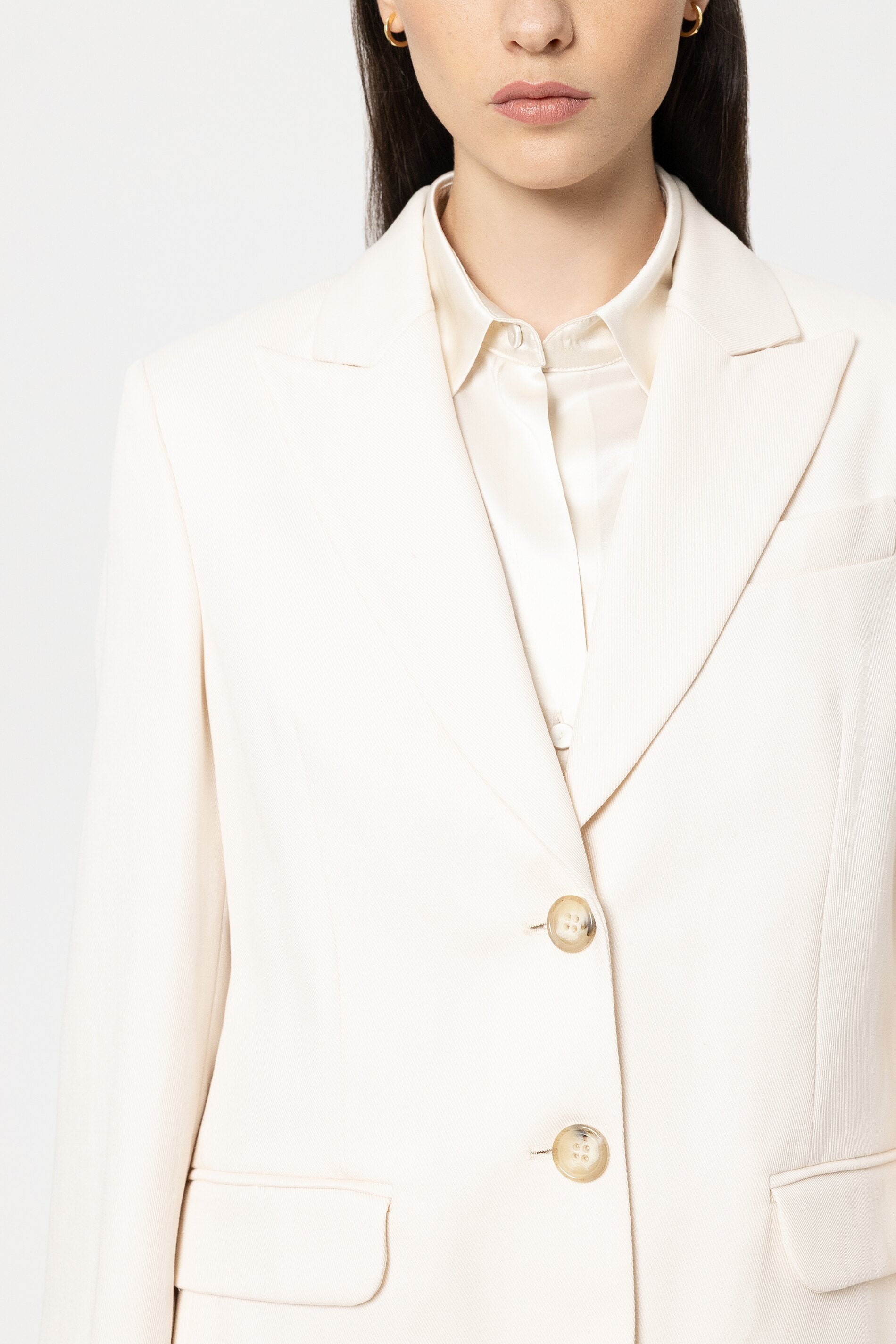 Twill-Blazer - cream - Standard | Model Detail
