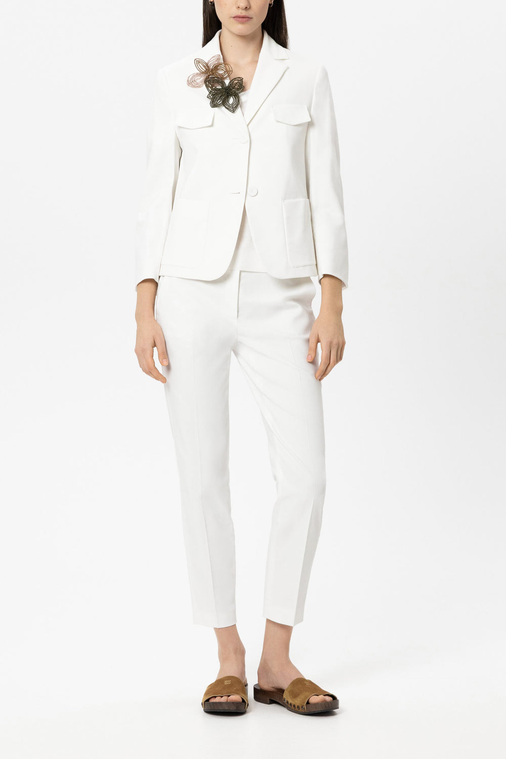 Marynarka Twill - biała - Standard