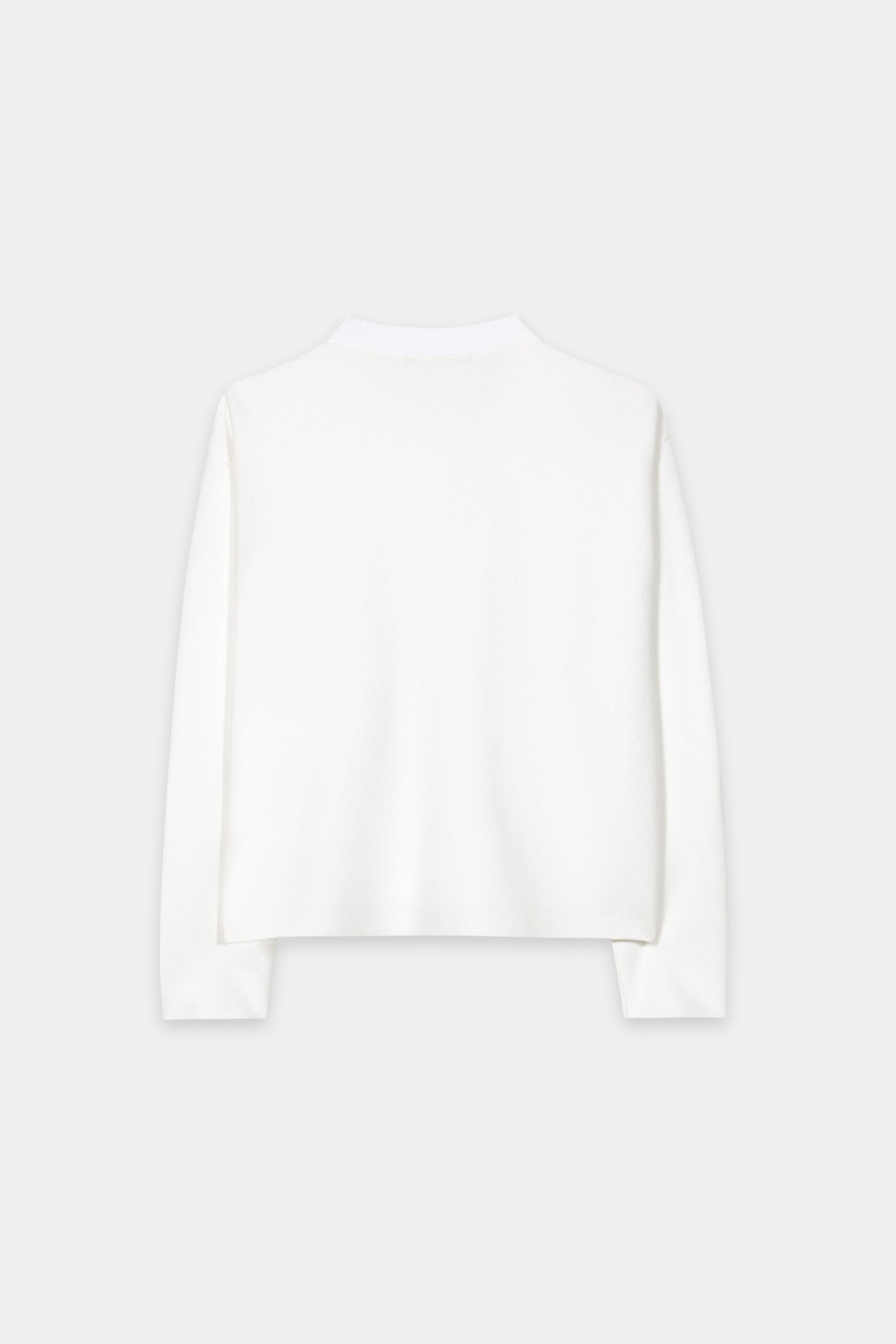 Feinstrick-Blouson - cream - Standard | Artikel Rück