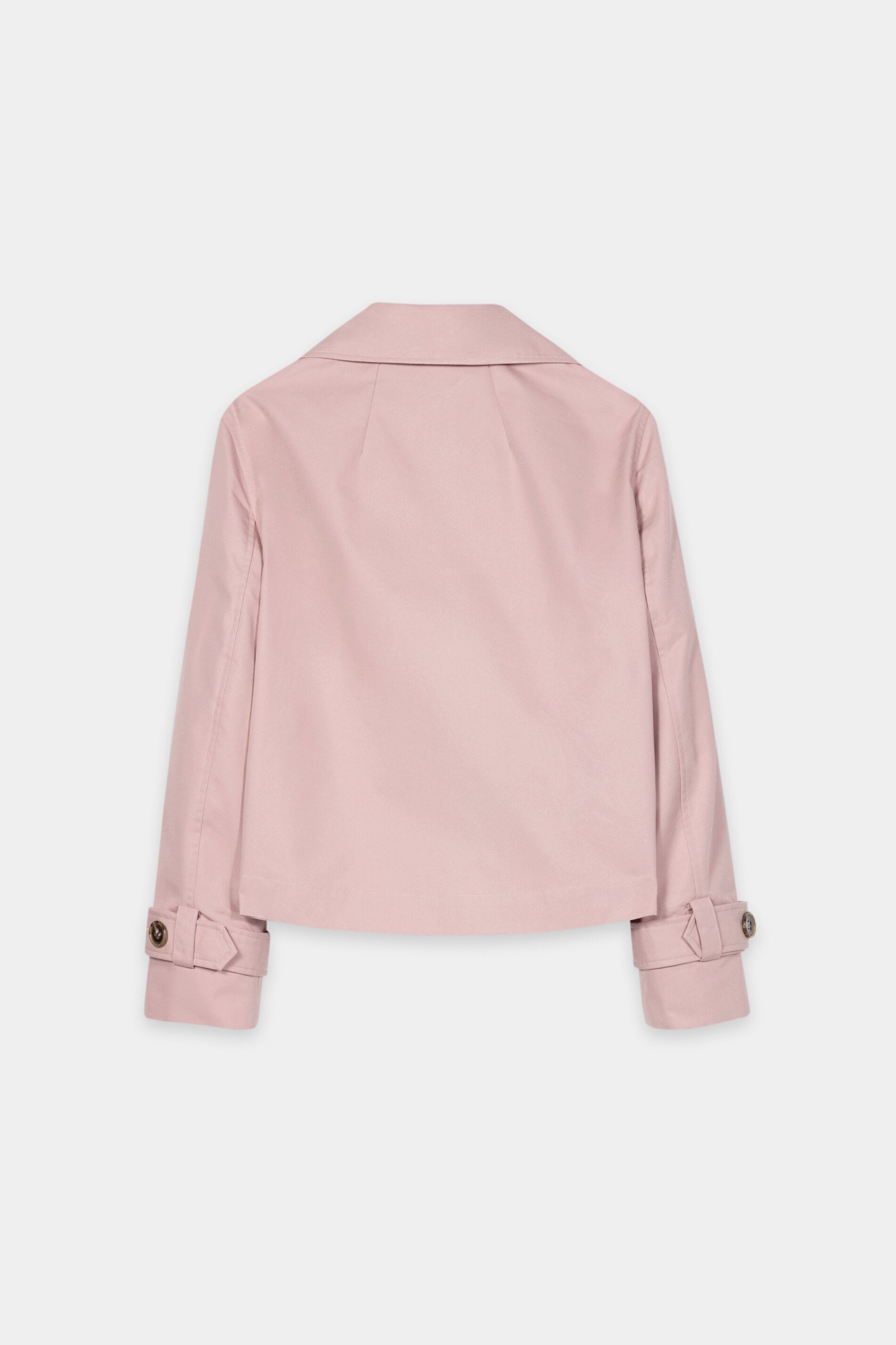 Gabardine-Trenchjacke - dusty blush - Standard | Artikel Rück