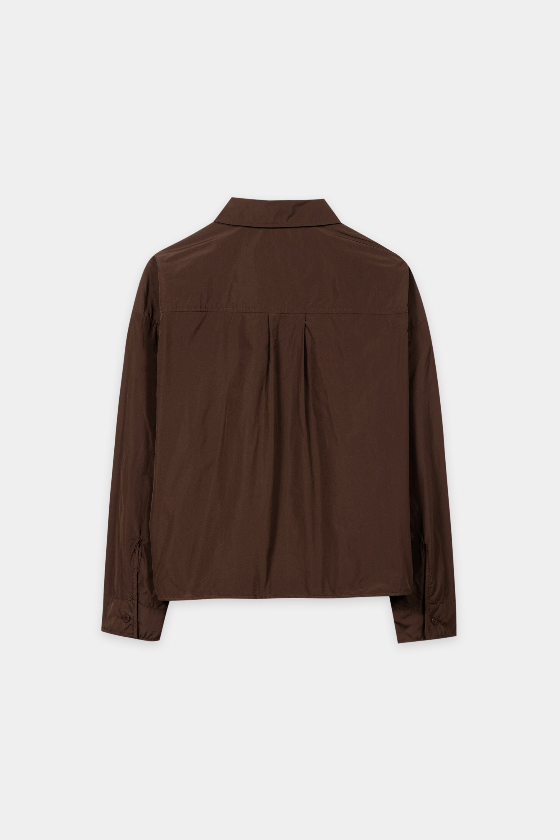 Taft-Blousonjacke - marone - Standard | Artikel Rück