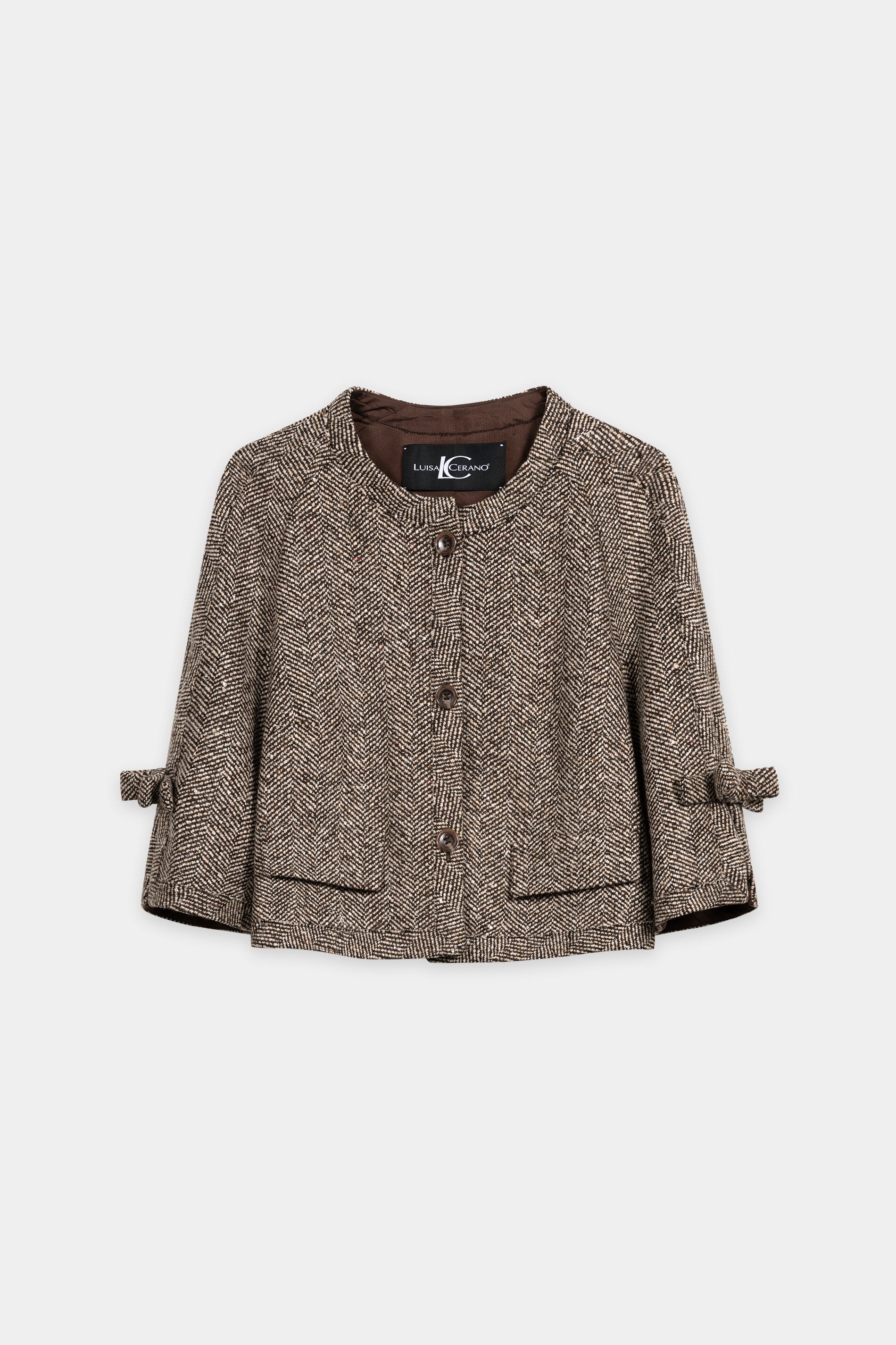 Fischgrat-Jacke - multi - Standard | Artikel Front