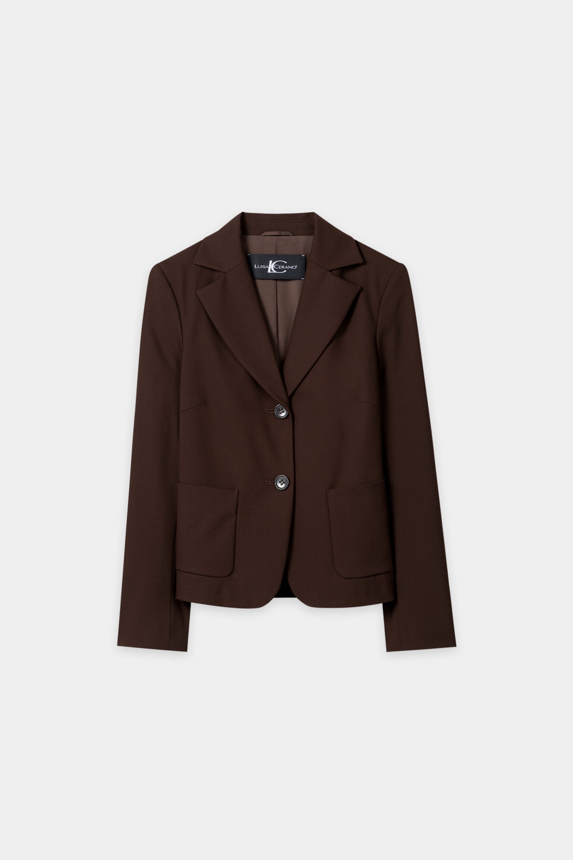 Zwei-Knopf-Blazer - marone - Standard | Artikel Front