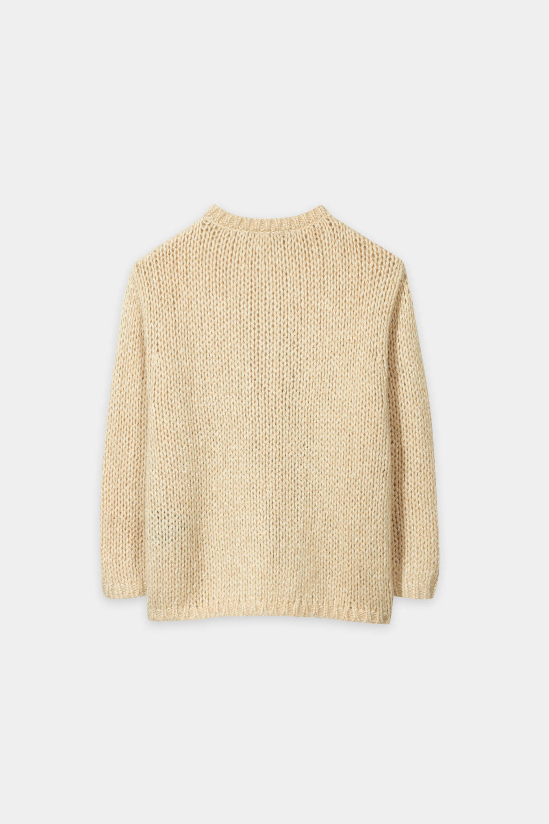 Cardigan aus Alpaka-Mix - butter yellow - Standard | Artikel Rück