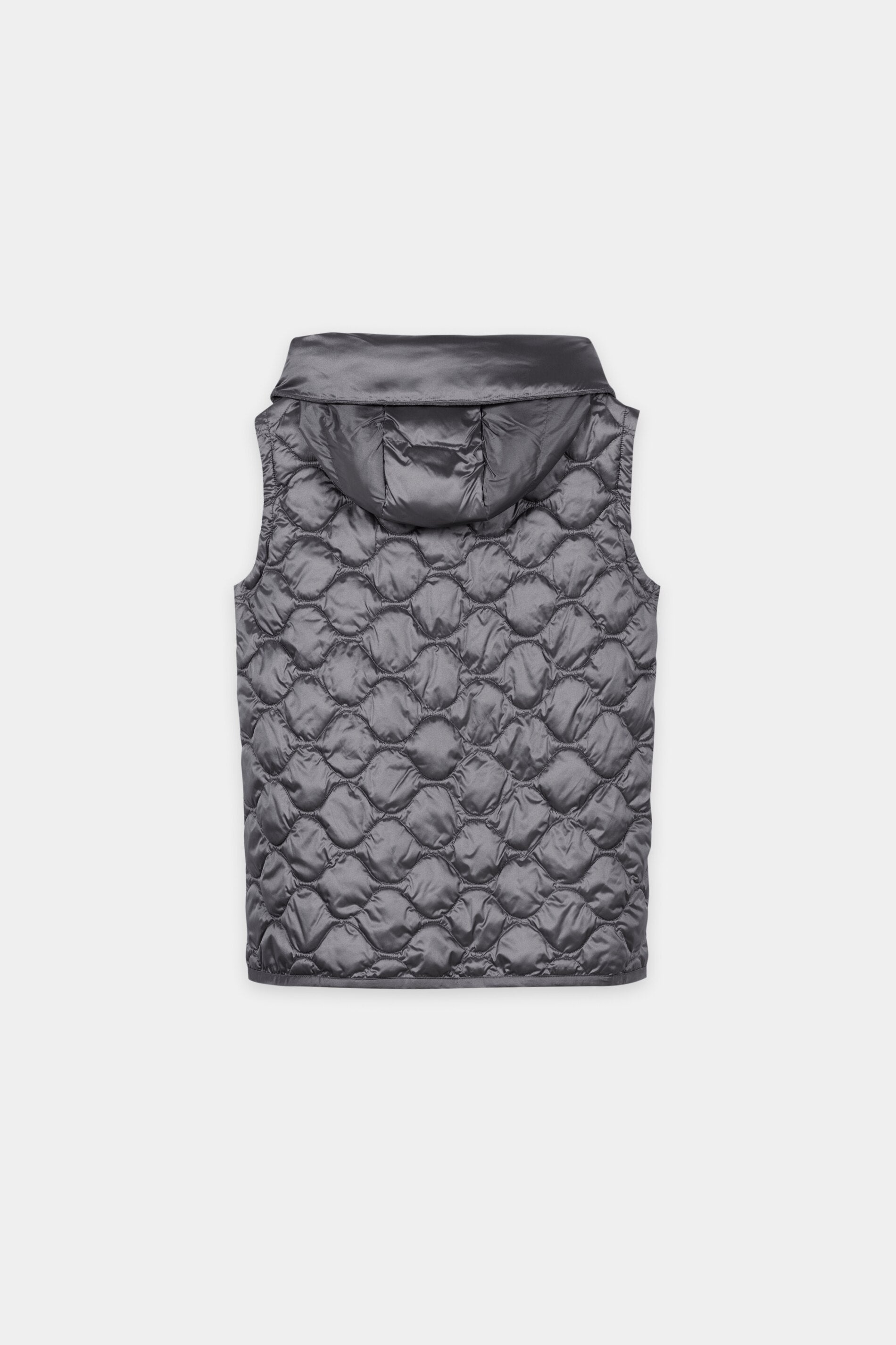 Daunen-Outdoorweste - heather grey - Standard | Artikel Rück