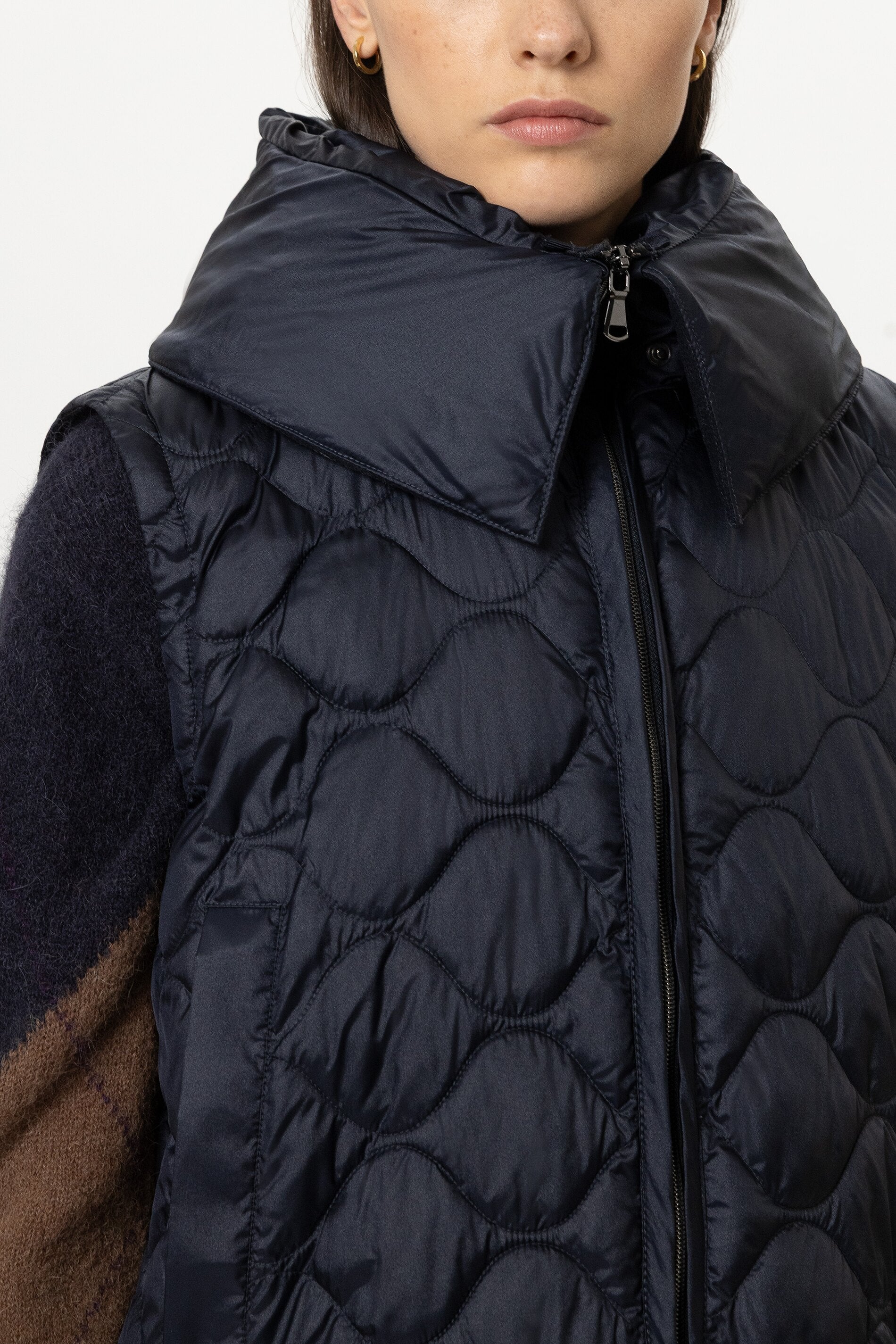 Daunen-Outdoorweste - winter navy - Standard | Model Detail
