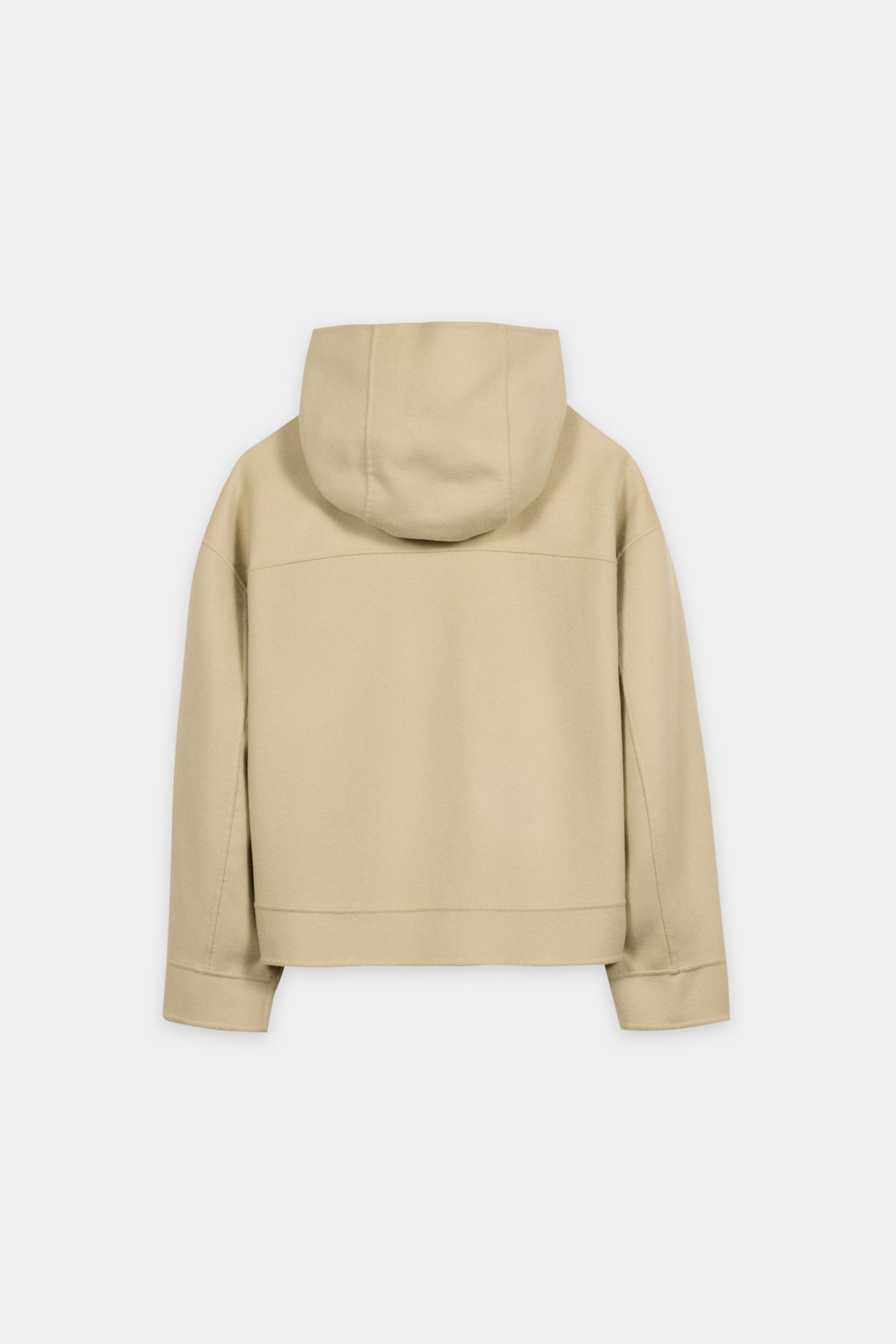 Doubleface-Jacke mit Kapuze - butter yellow - Standard | Artikel Rück