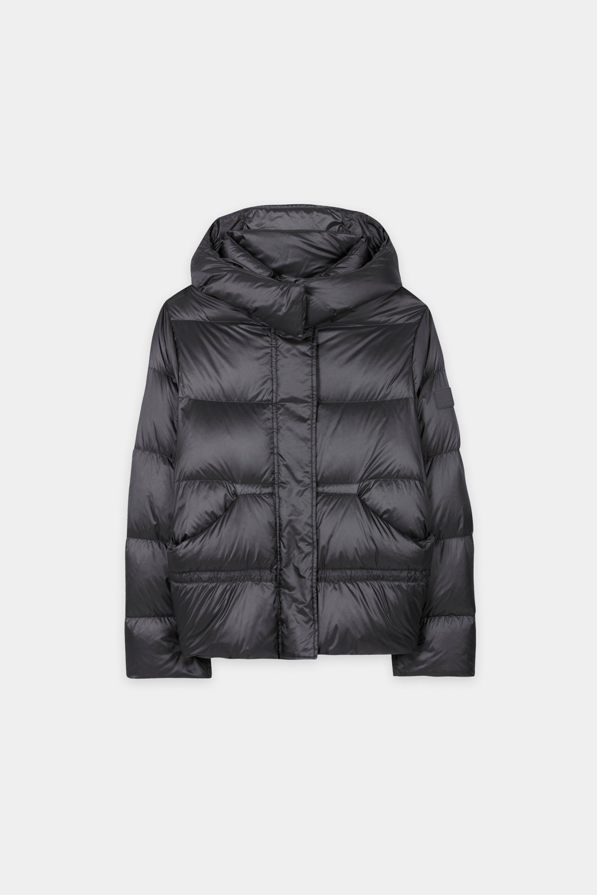 Daunen-Outdoorjacke - heather grey - Standard | Artikel Front