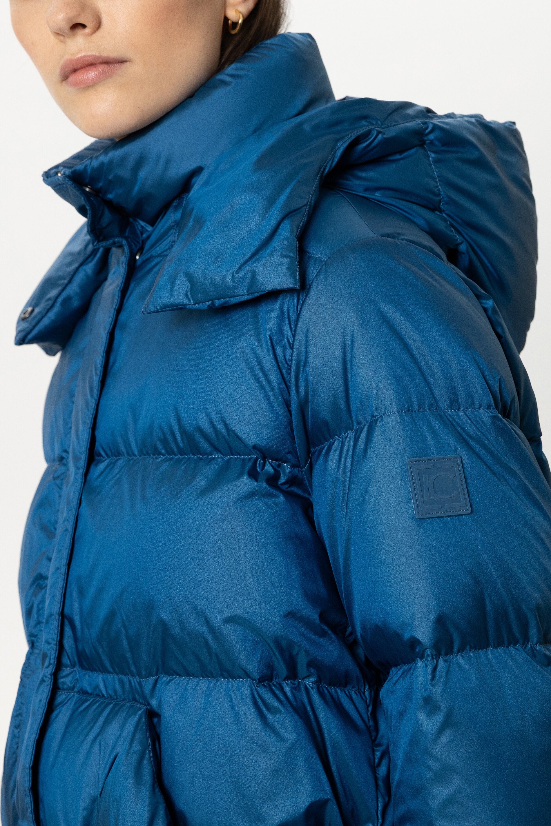 Daunen-Outdoorjacke - sapphire - Standard | Model Detail