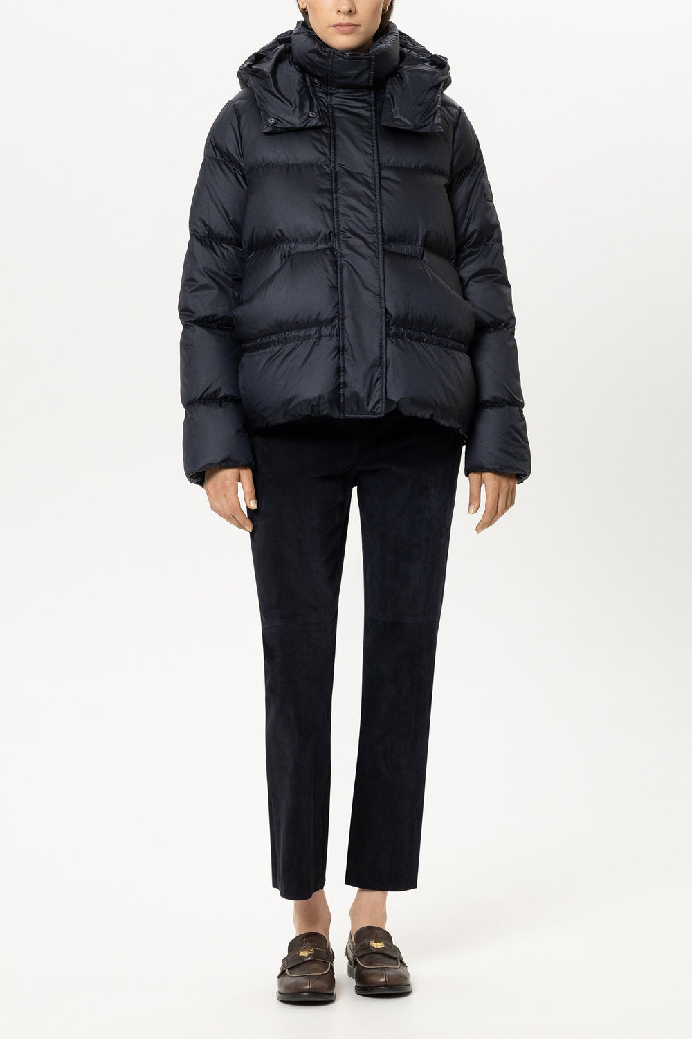 Daunen-Outdoorjacke - winter navy - Standard