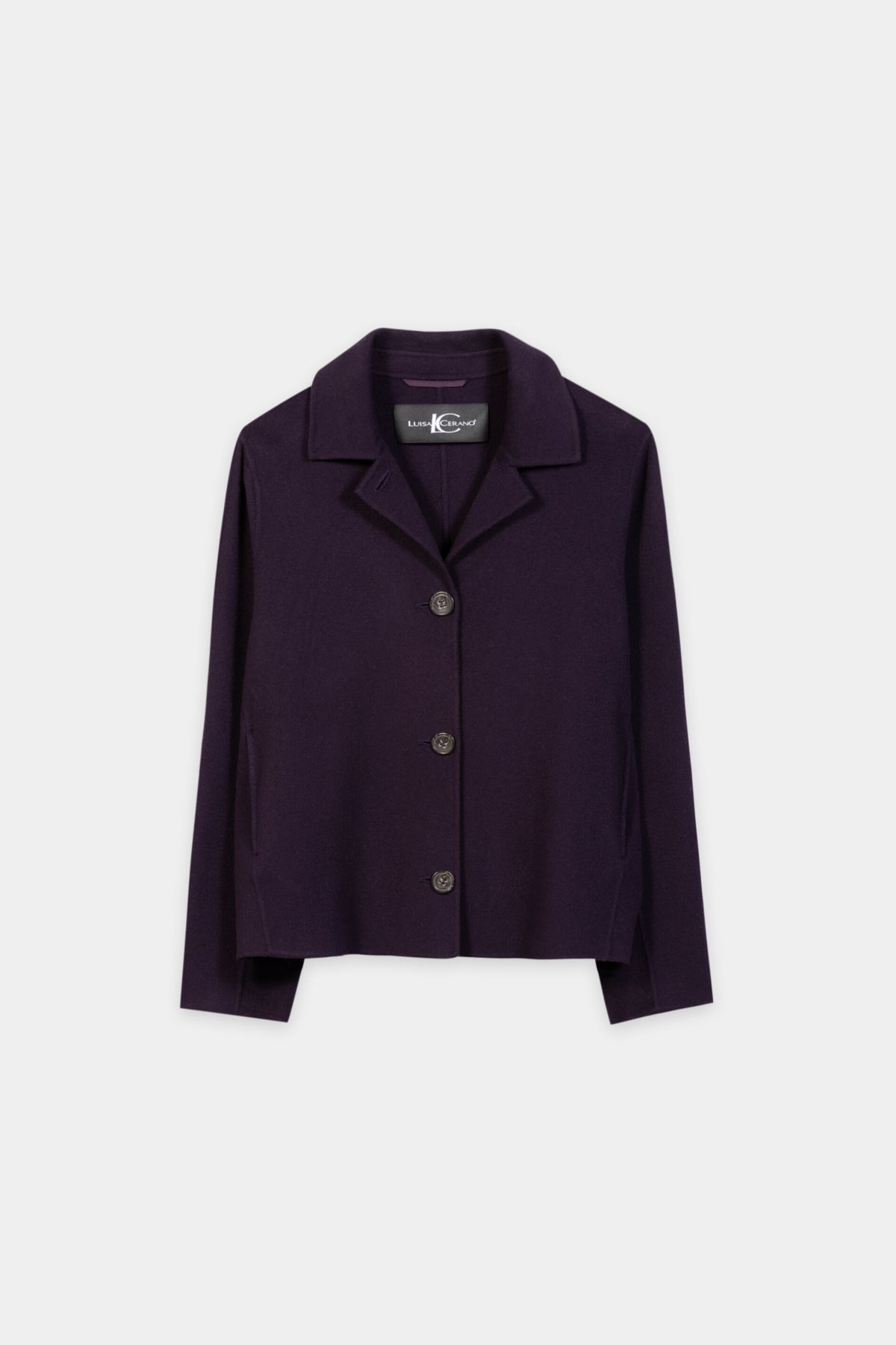 Doubleface-Jacke - plum - Standard | Artikel Front