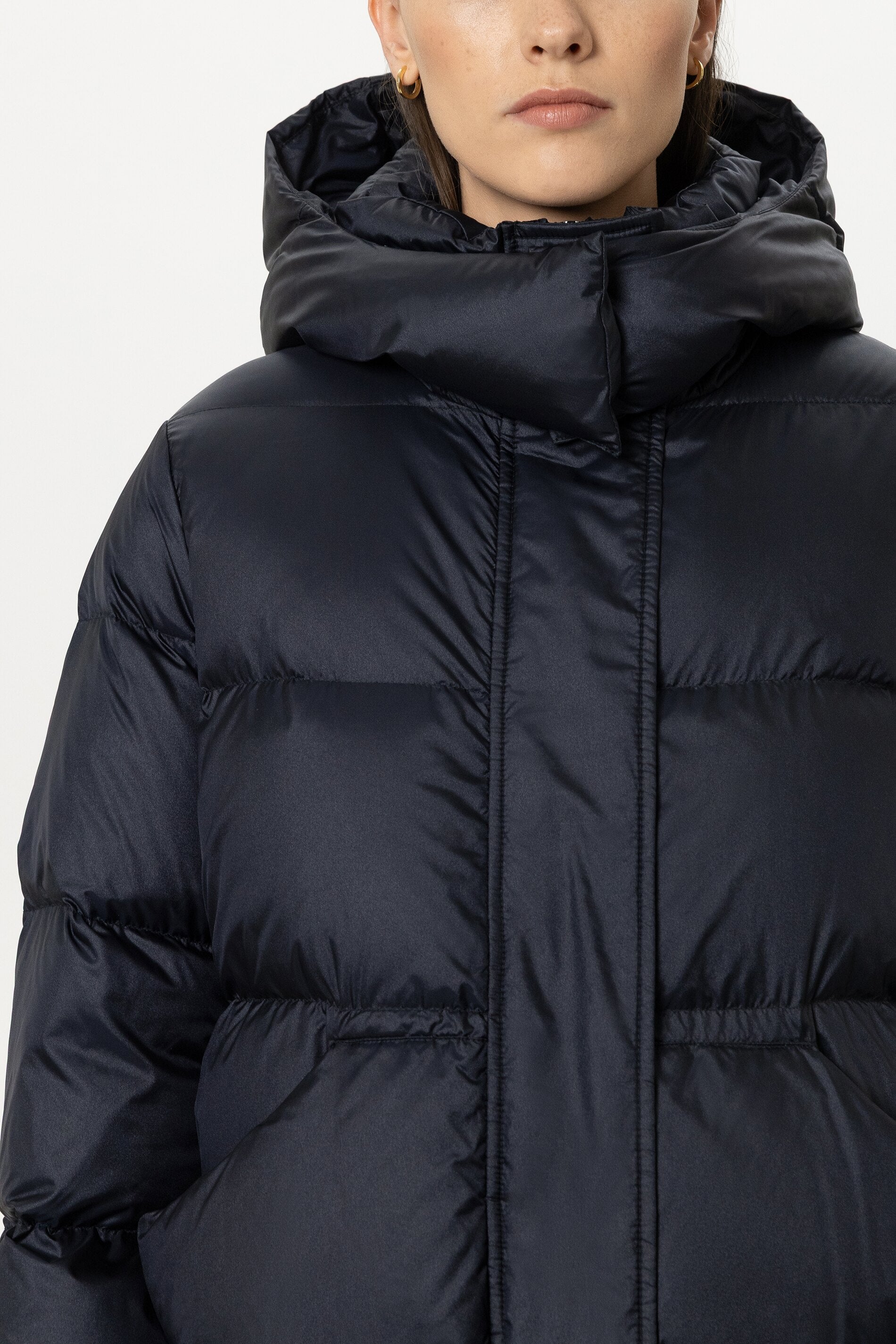 Daunen-Outdoormantel - winter navy - Standard | Model Detail