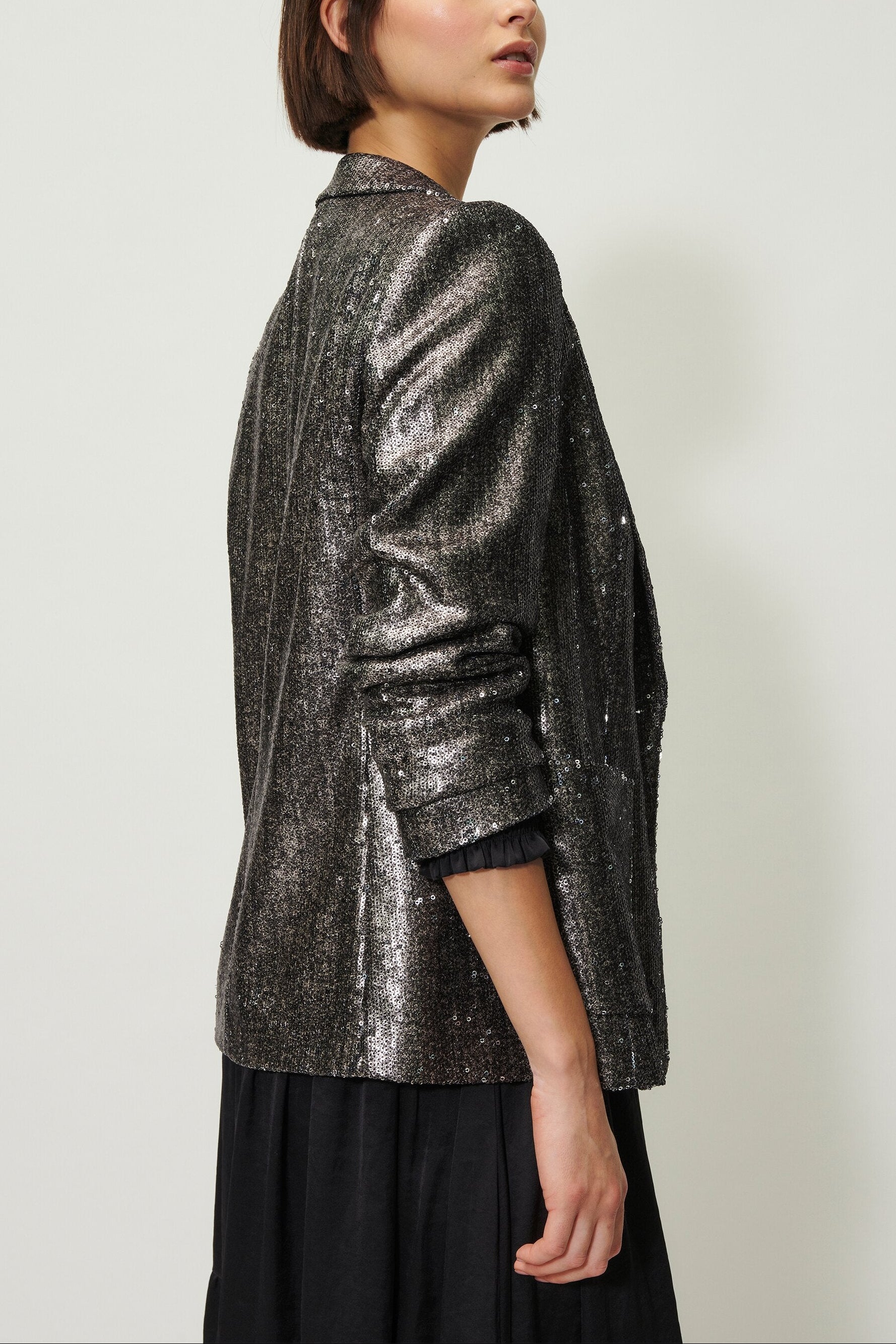 Pailletten-Blazer - multi - Standard | Model Seite