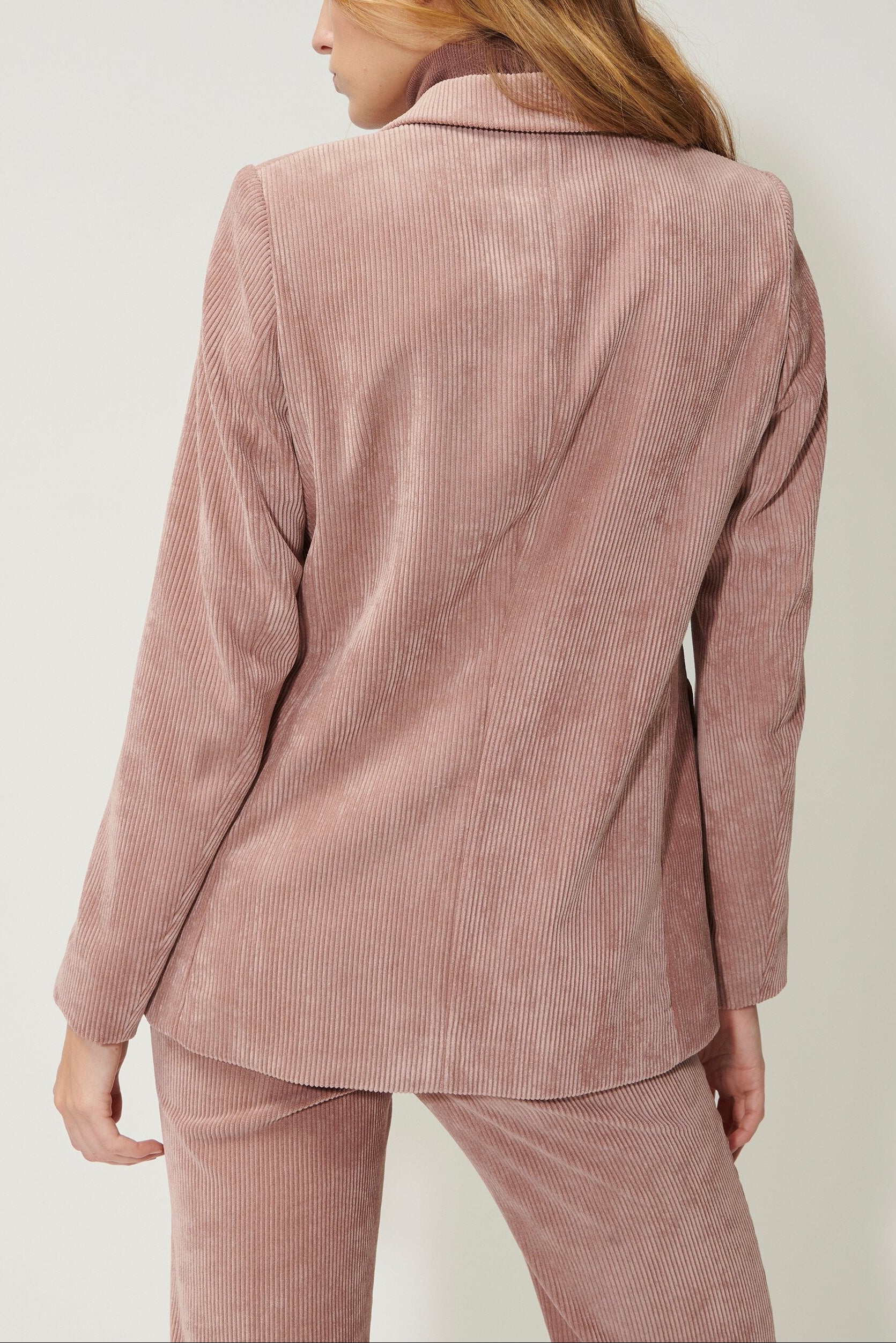 Cord-Blazer - smoky rosewood - Standard | Model Rück