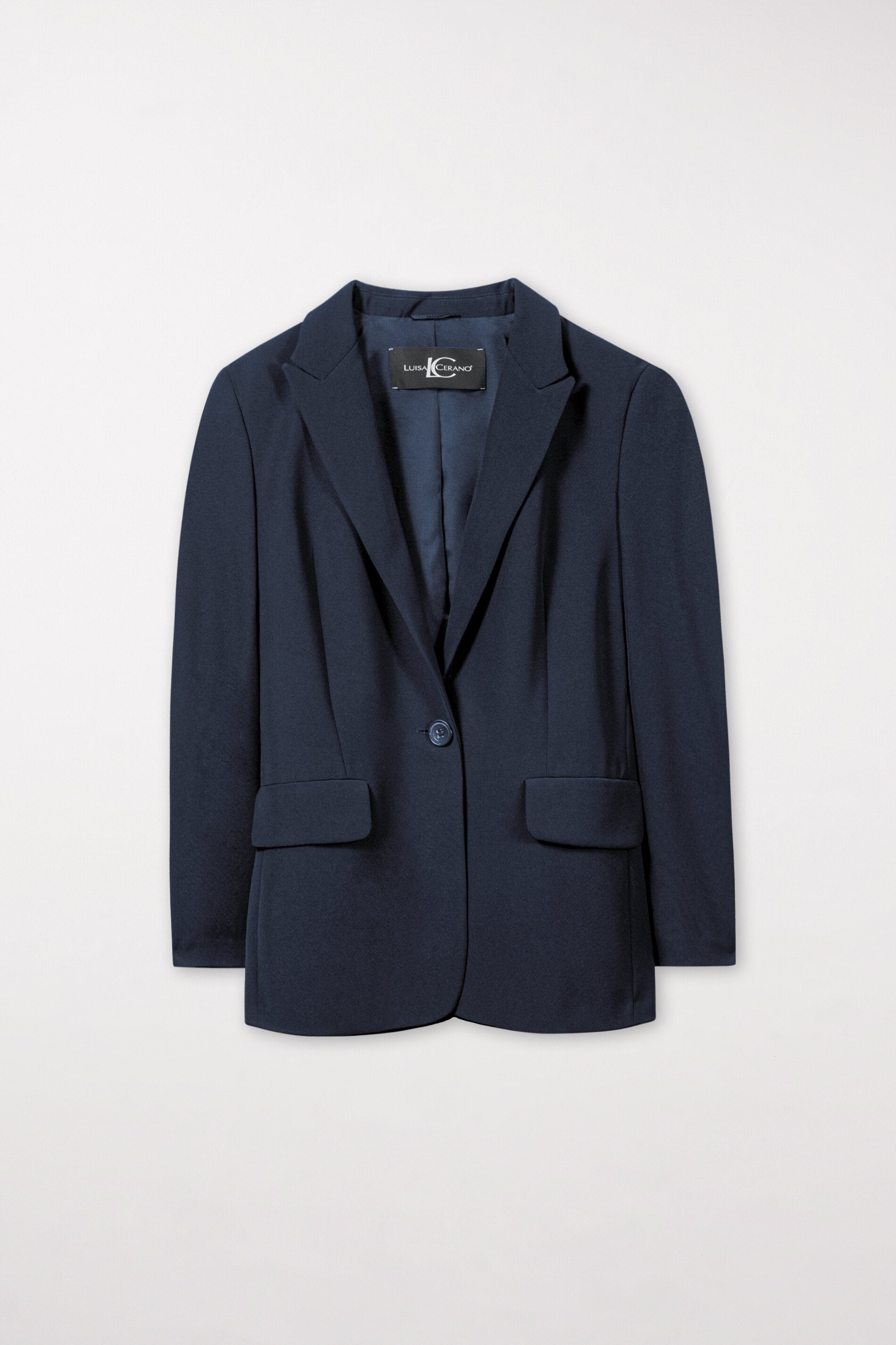 Einknopf-Blazer - dark navy - Standard | Artikel Front