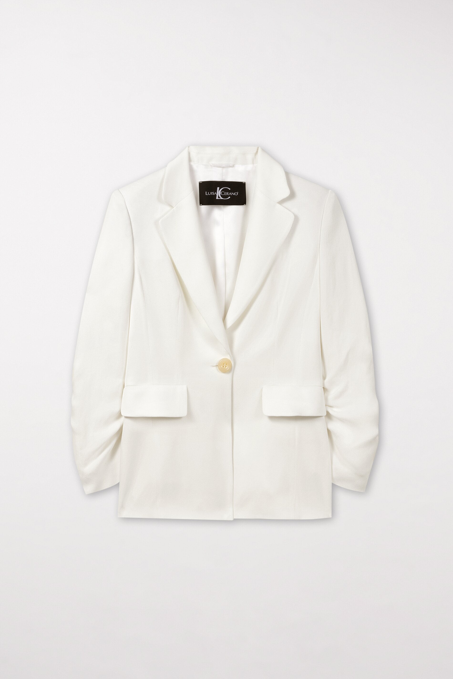 Gabardine-Blazer - milk - Standard | Artikel Front