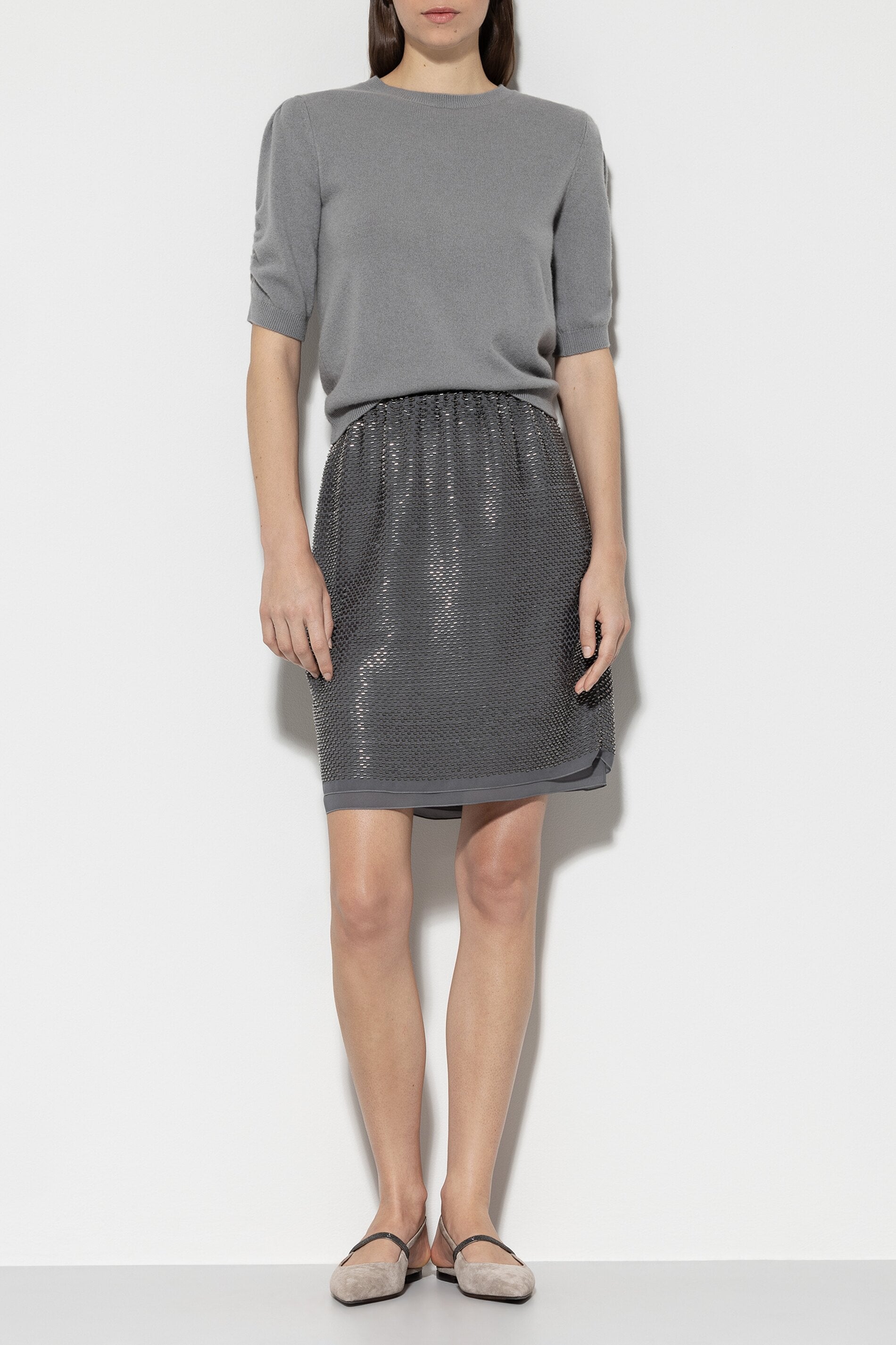 Glitzer-Stiftrock - multi - Standard | Model Front