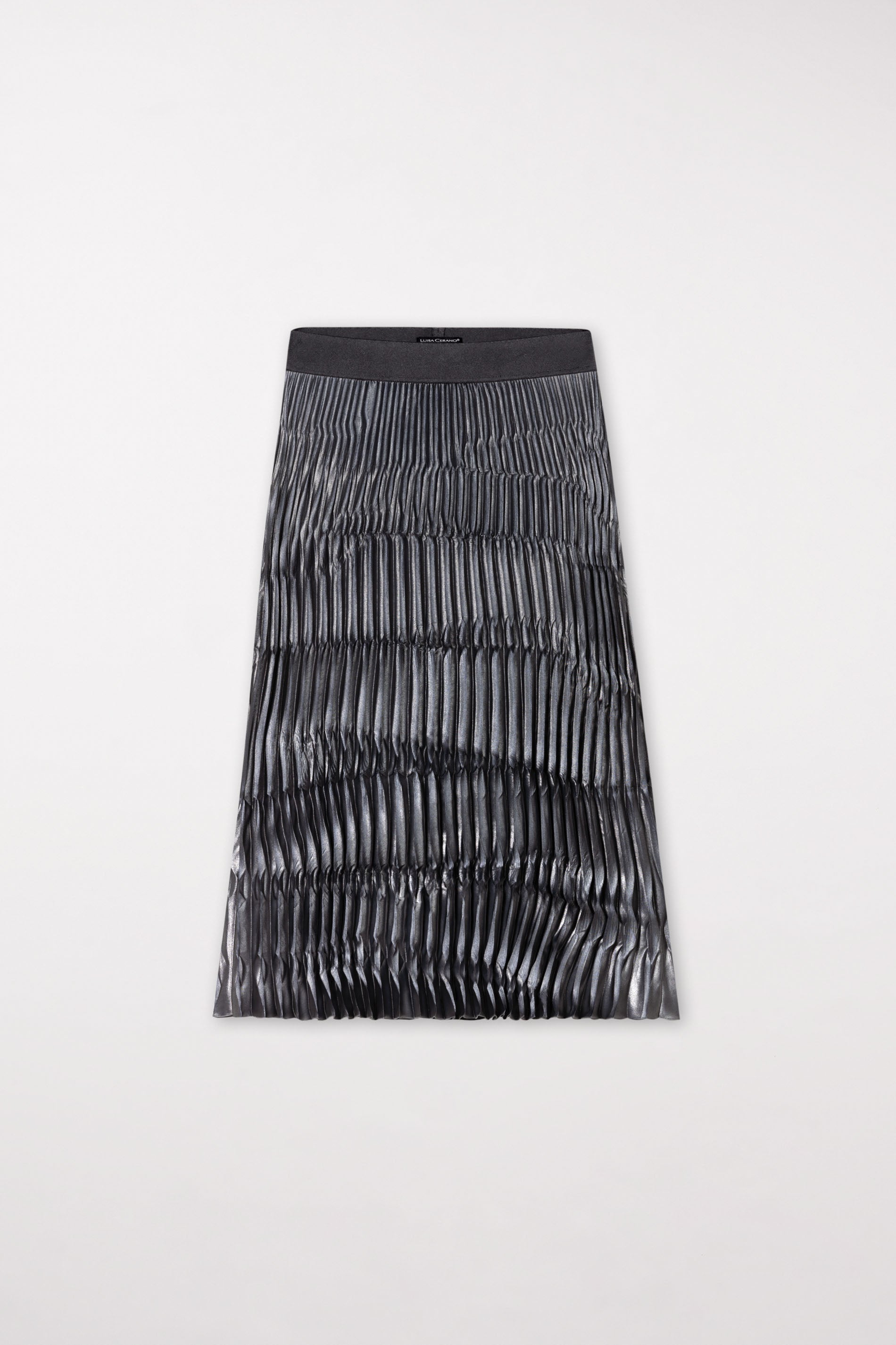 Crash-Plissee-Rock - heather grey - Standard | Artikel Front