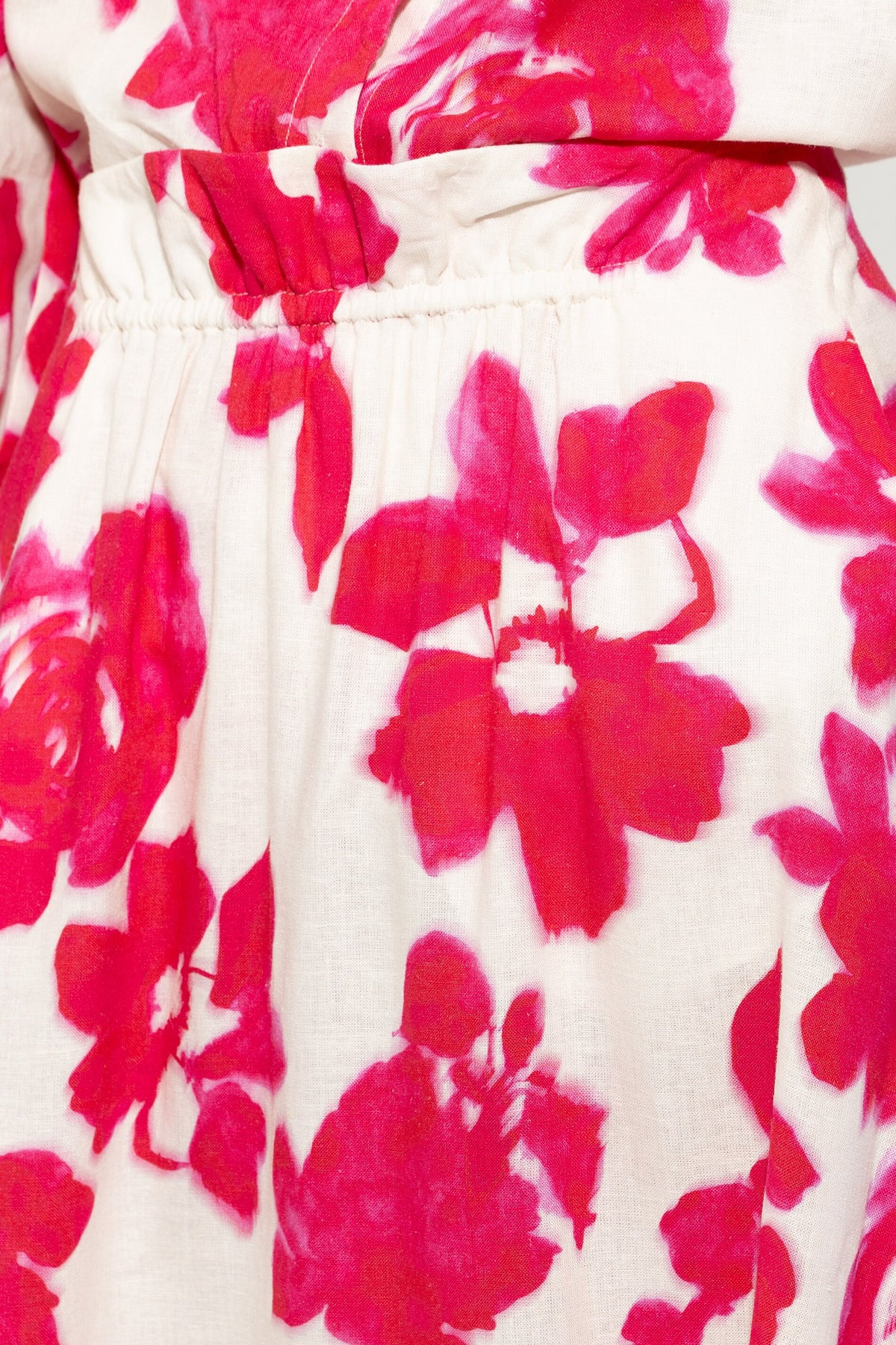 Maxirock mit Flower-Print - blossom pink / multi - Standard | Model Detail