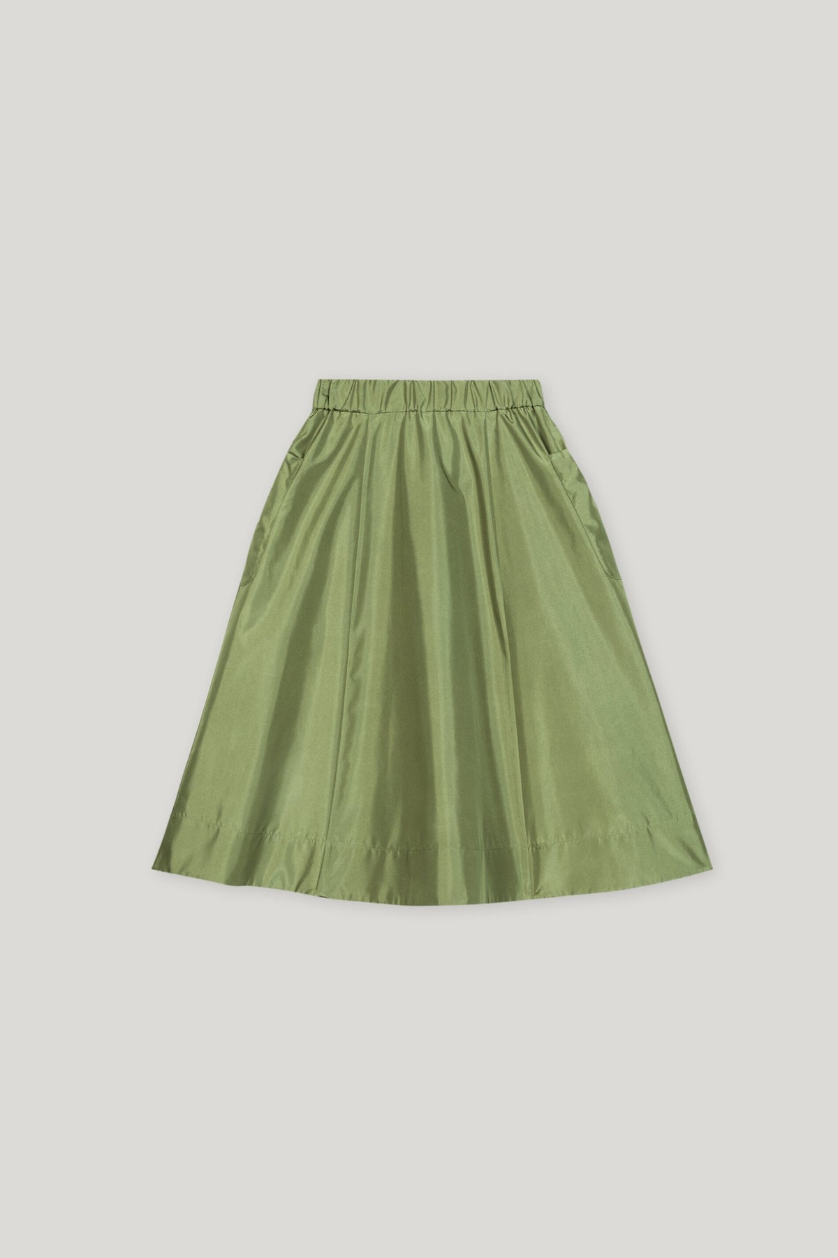Taft-Rock - smoky green - Standard | Artikel Rück