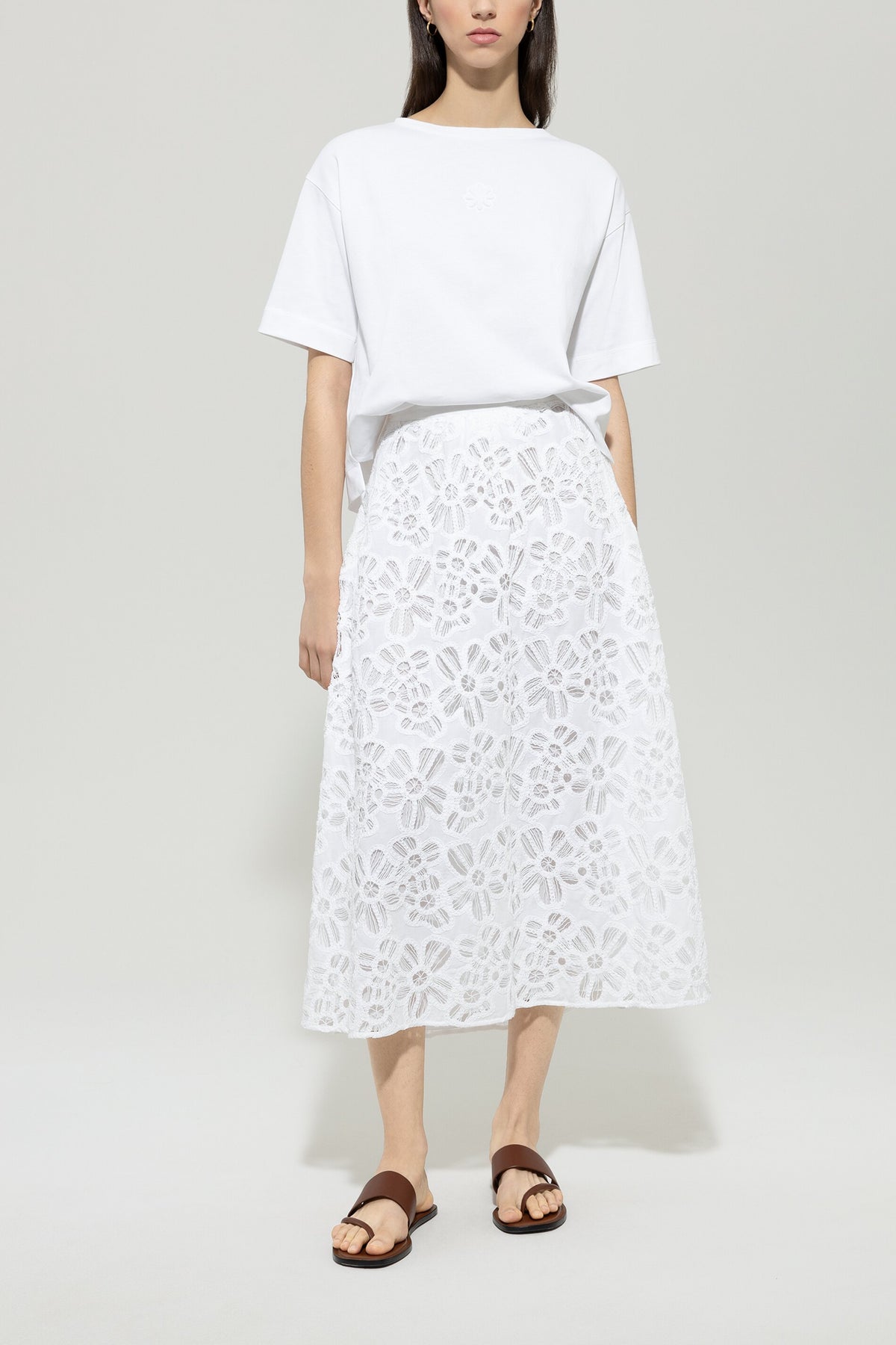 Crochet-Rock - bleached white - Standard | Model Front