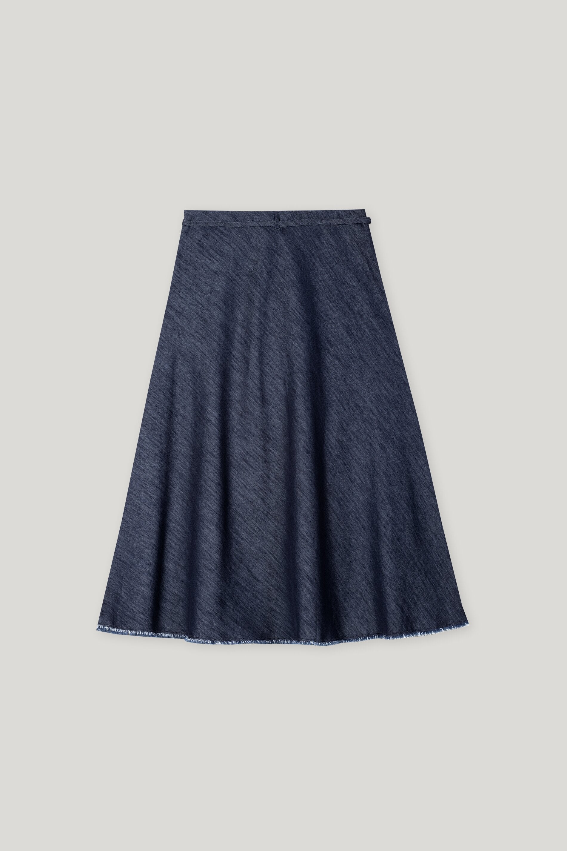 Denimrock mit Bindeband - denim blue - Standard | Artikel Rück