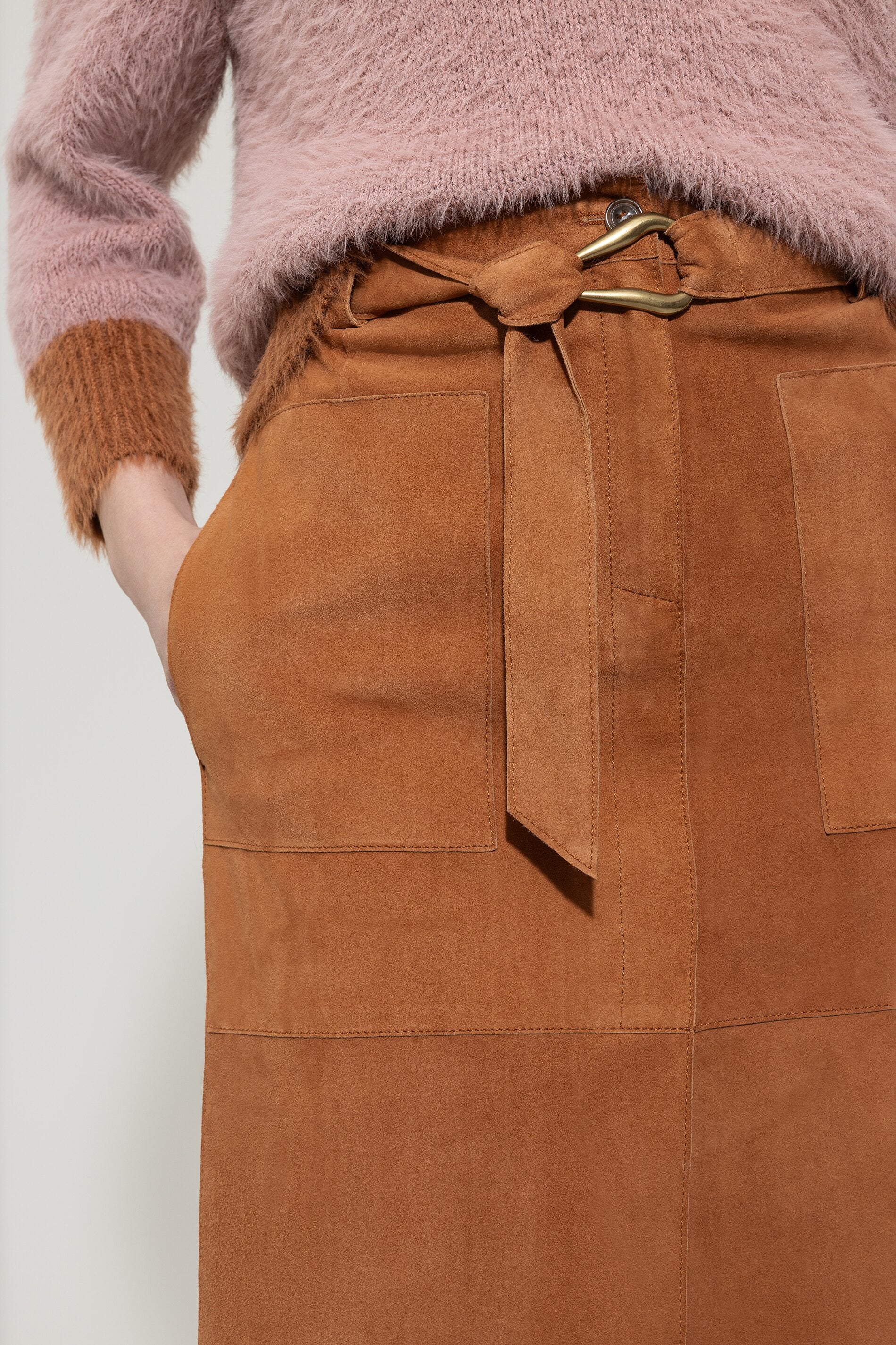 Veloursleder-Cargorock - cinnamon - Standard | Model Detail