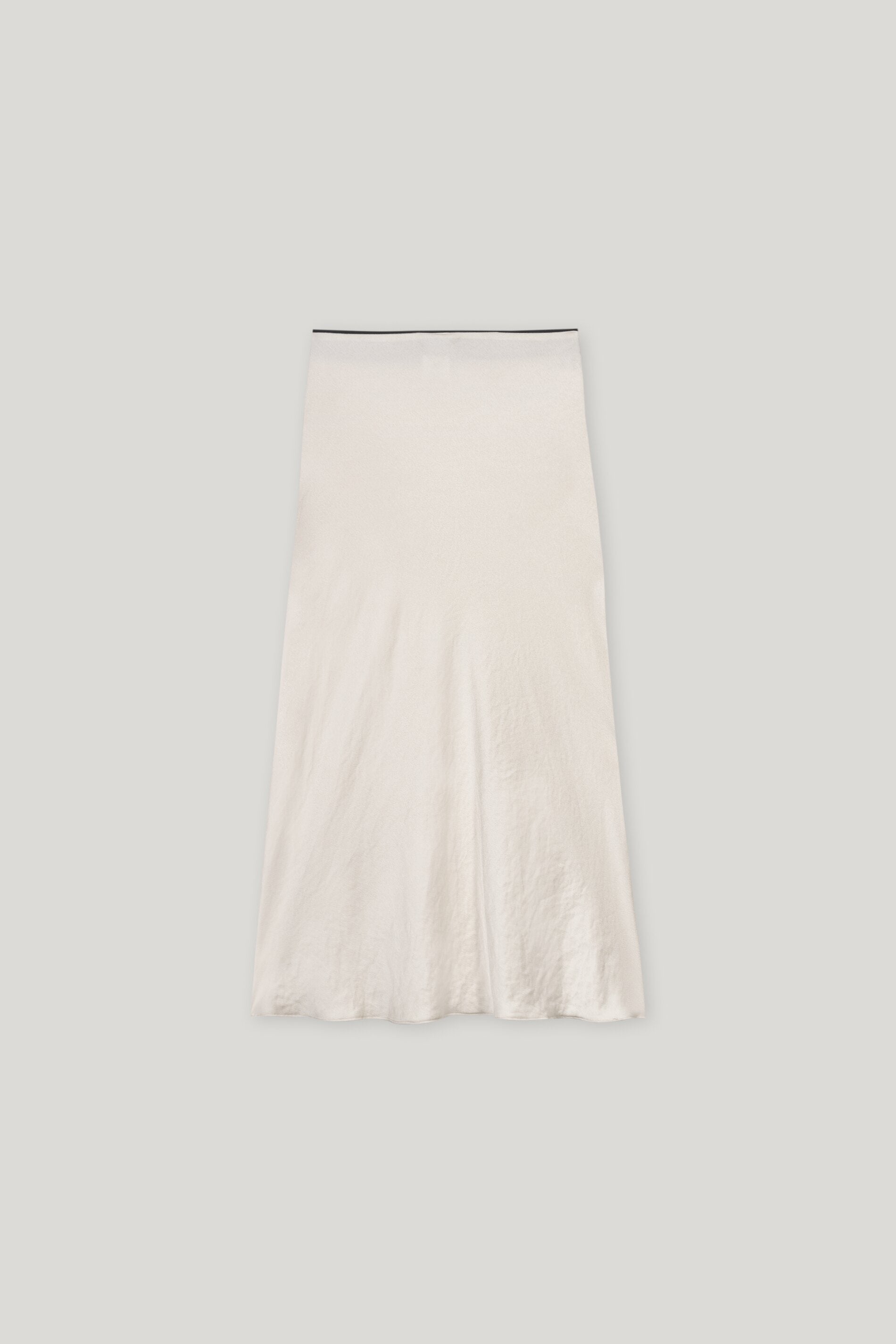 Maxi-Satinrock - silky cream - Standard | Artikel Rück